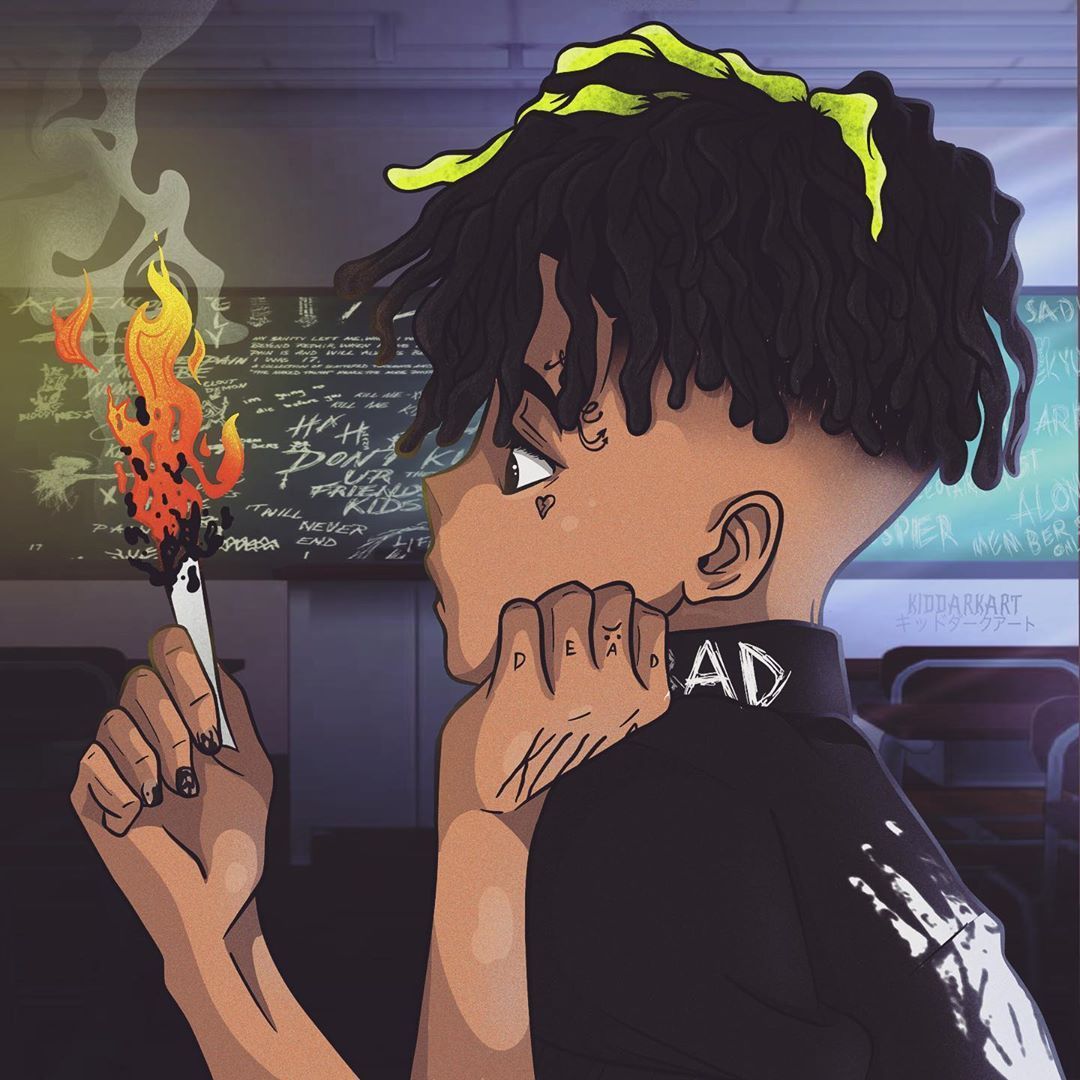 1080X1080 Xxxtentacion Anime Wallpapers