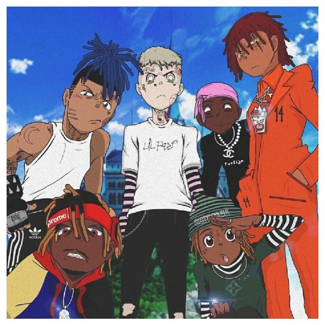 1080X1080 Xxxtentacion Anime Wallpapers