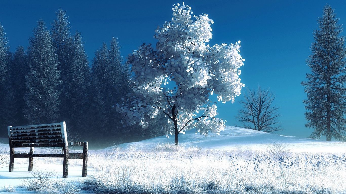 1366 X 768 Winter Wallpapers