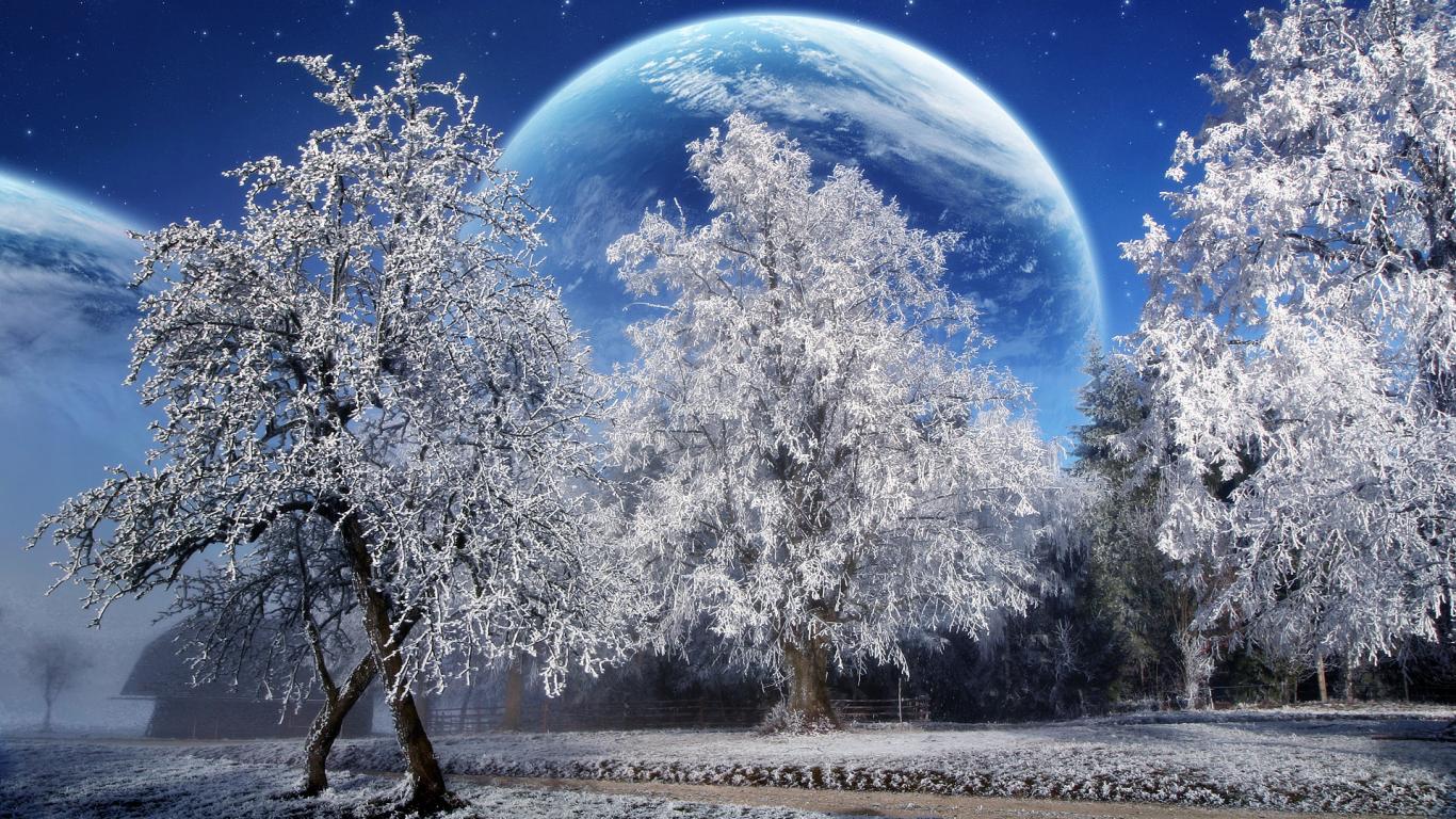 1366 X 768 Winter Wallpapers