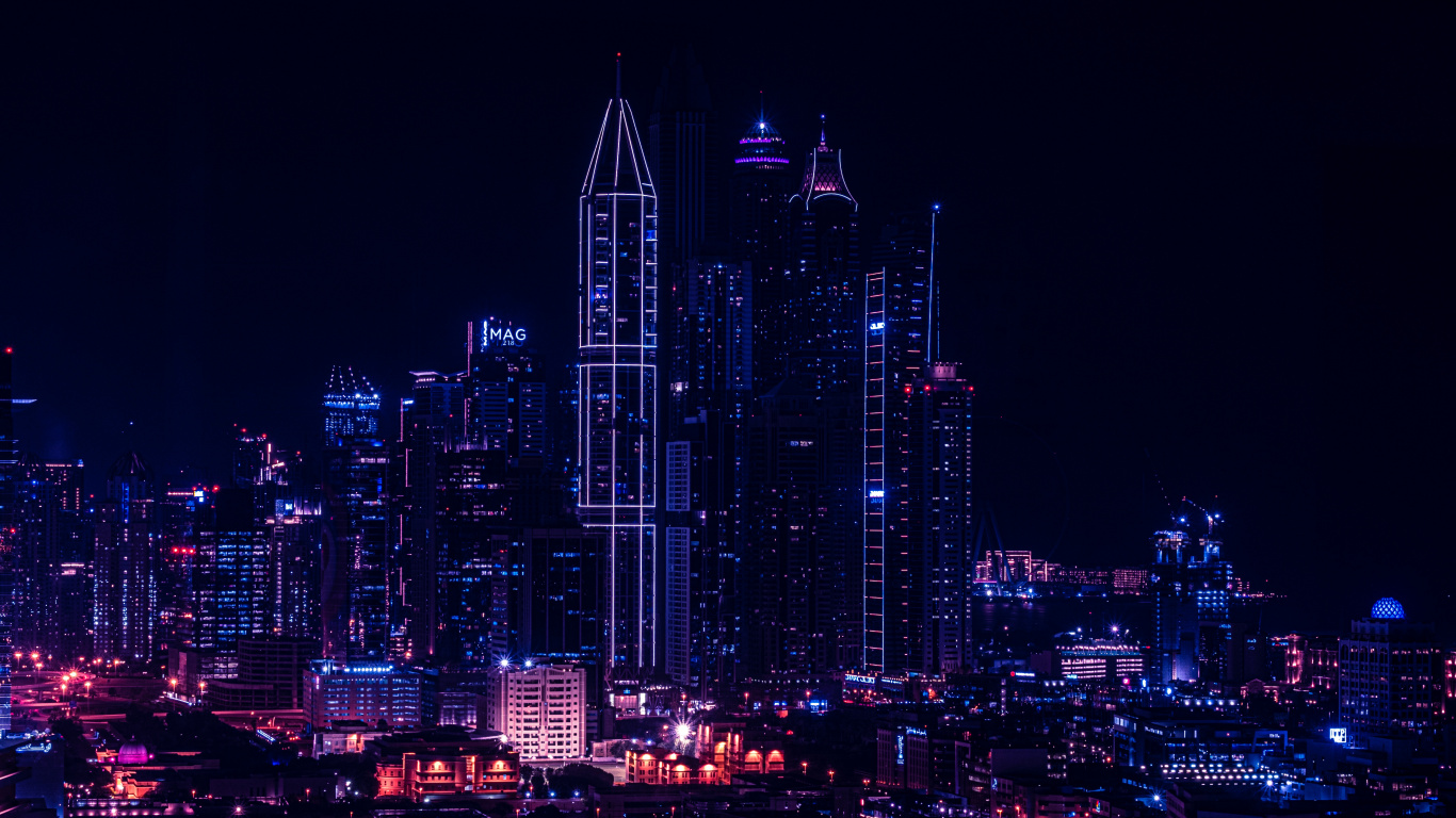 1366X768 City Wallpapers