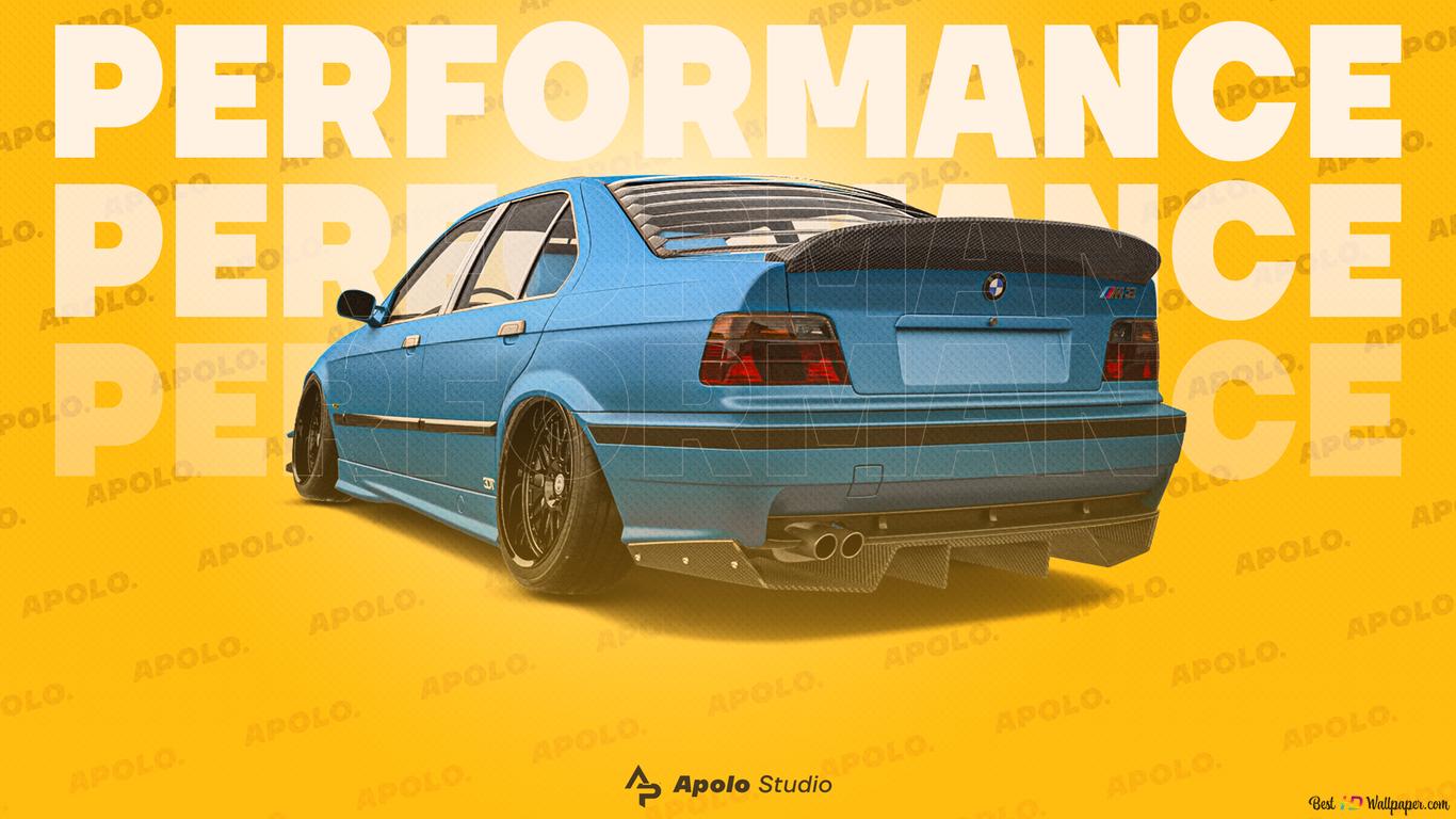 1366X768 Hd Bmw E36 Car Wallpapers