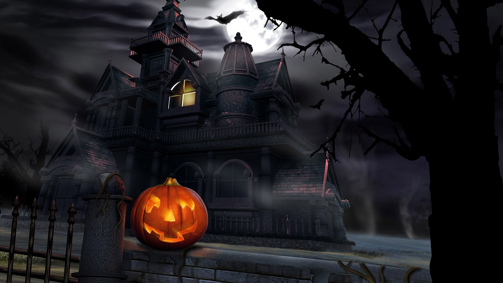 1600 X 900 Halloween Wallpapers