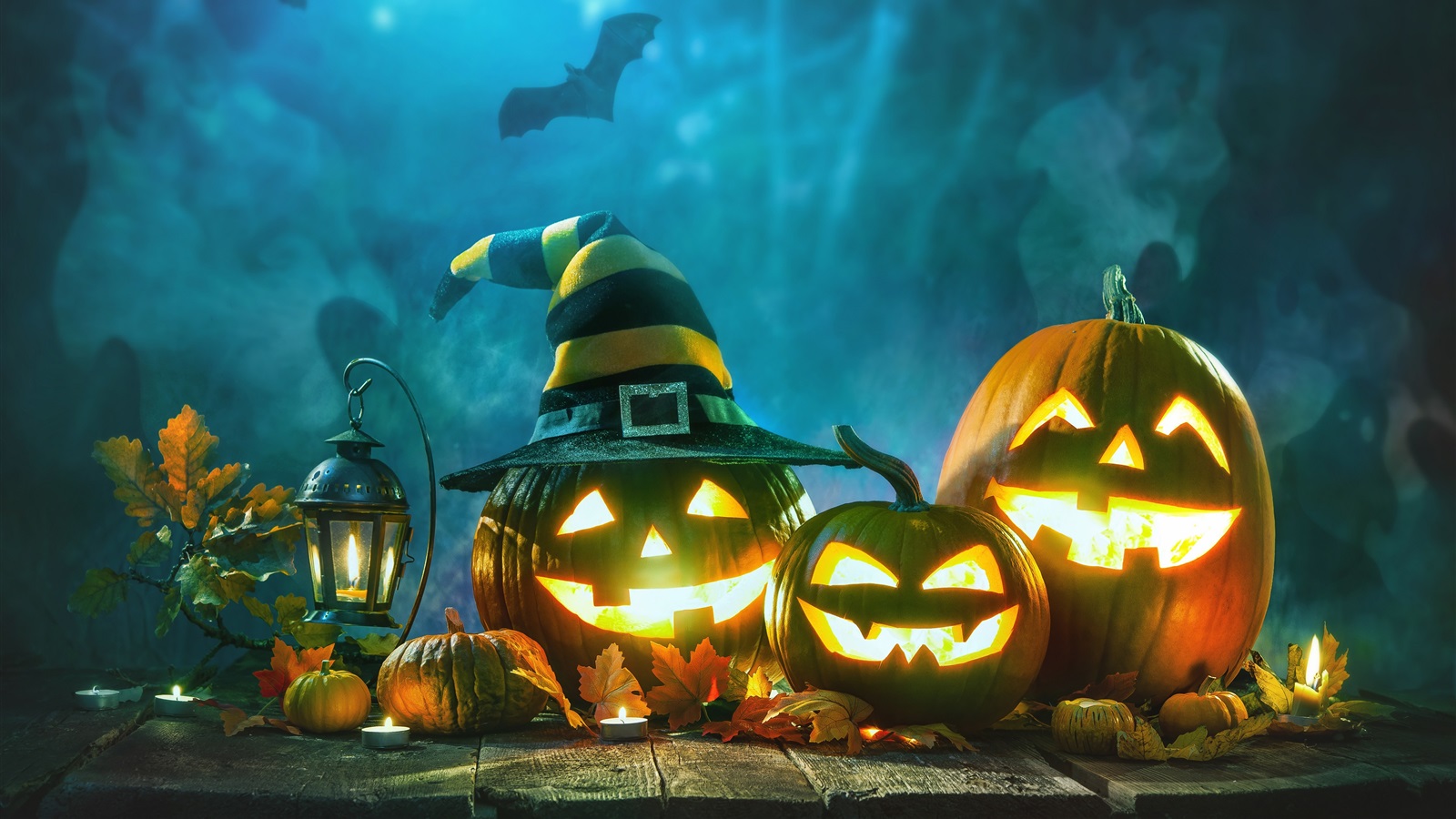 1600 X 900 Halloween Wallpapers