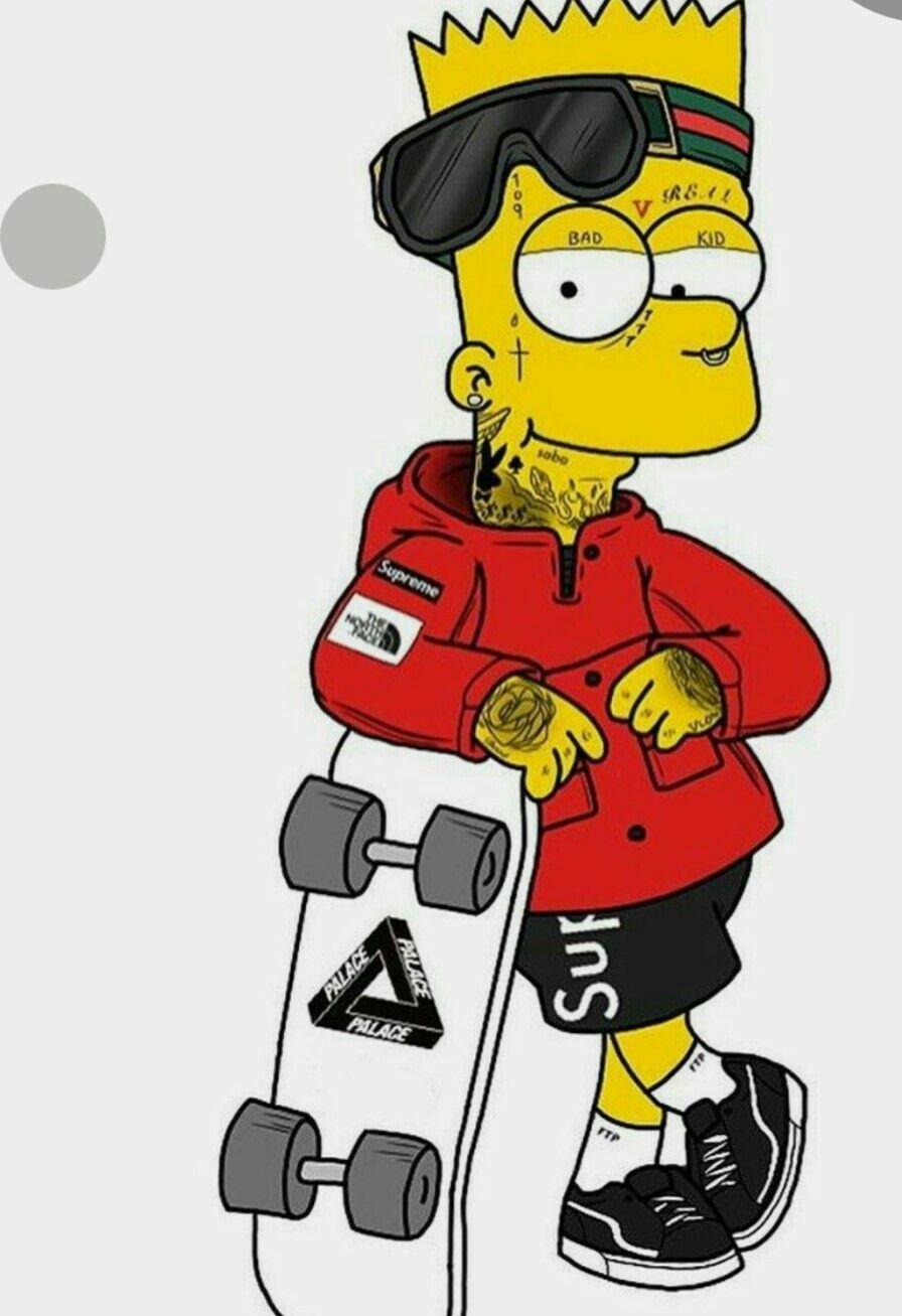 160X220 Bart Simpson Supreme Wallpapers