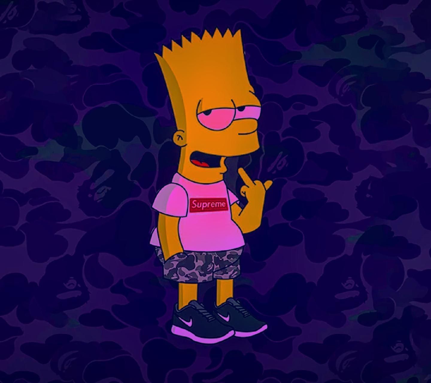 160X220 Bart Simpson Supreme Wallpapers