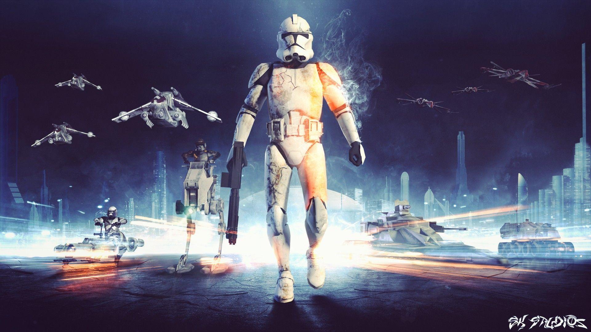 1920 X 1080 Star Wars Clone Trooper Wallpapers