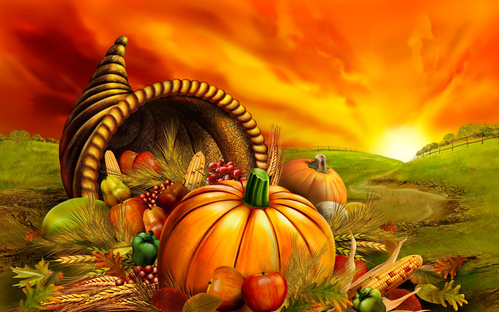 1920 X 1200 Hd Widescreen Thanksgiving Desktop Wallpapers