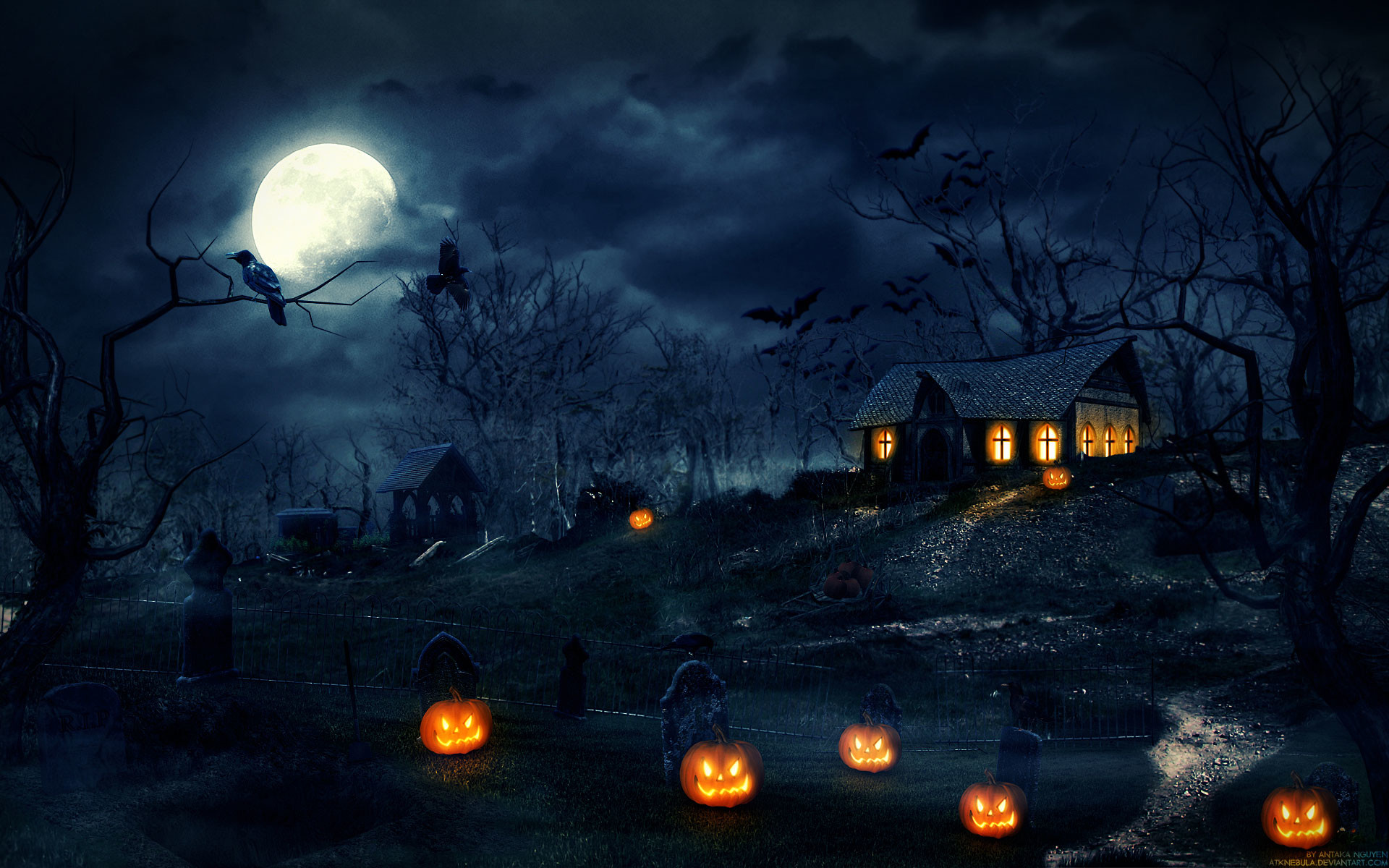 1920X1080 Halloween Wallpapers