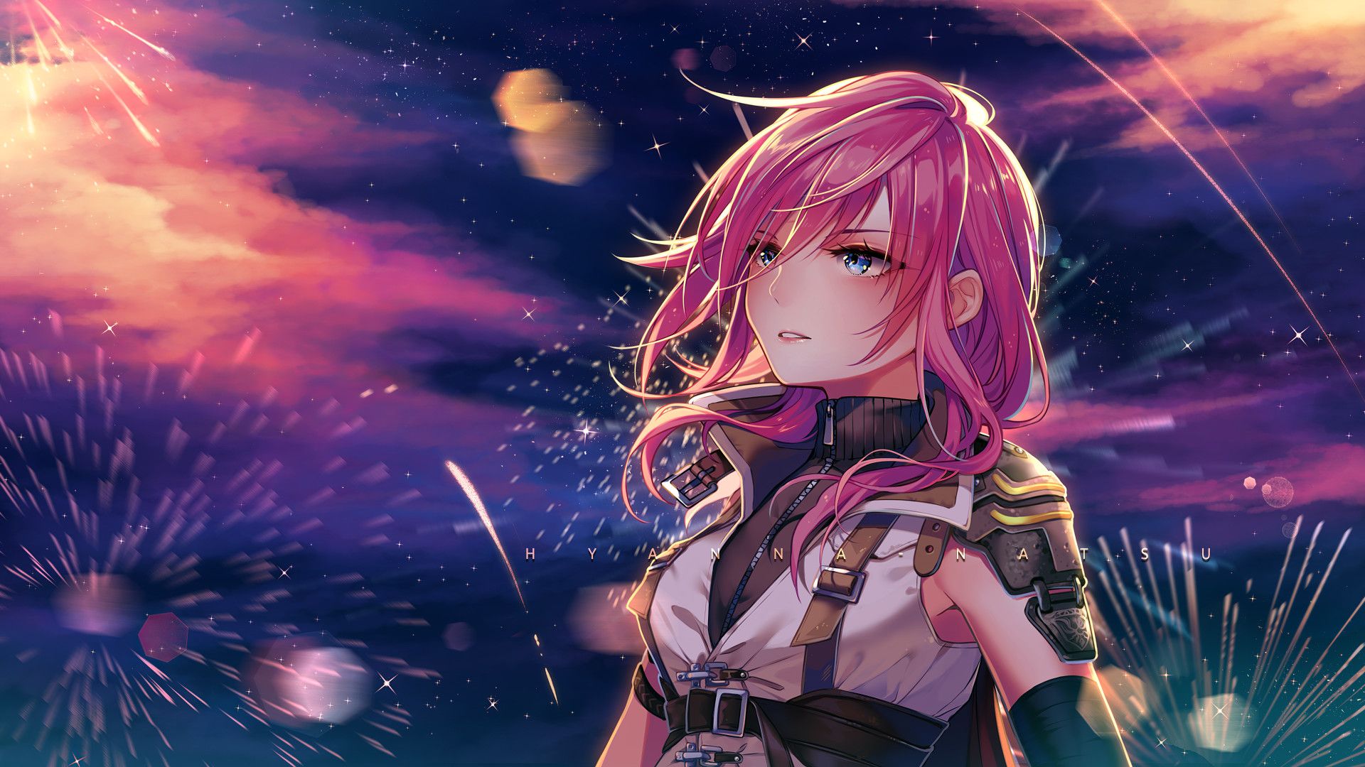 1920X1080 Pink Anime Wallpapers