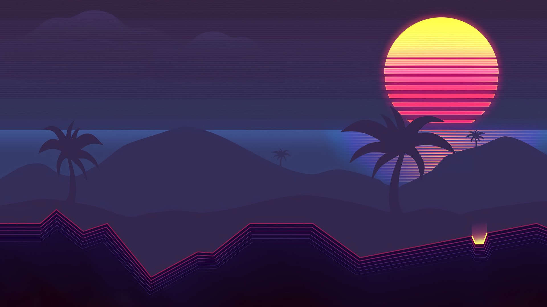 1920X1080 Vaporwave Wallpapers