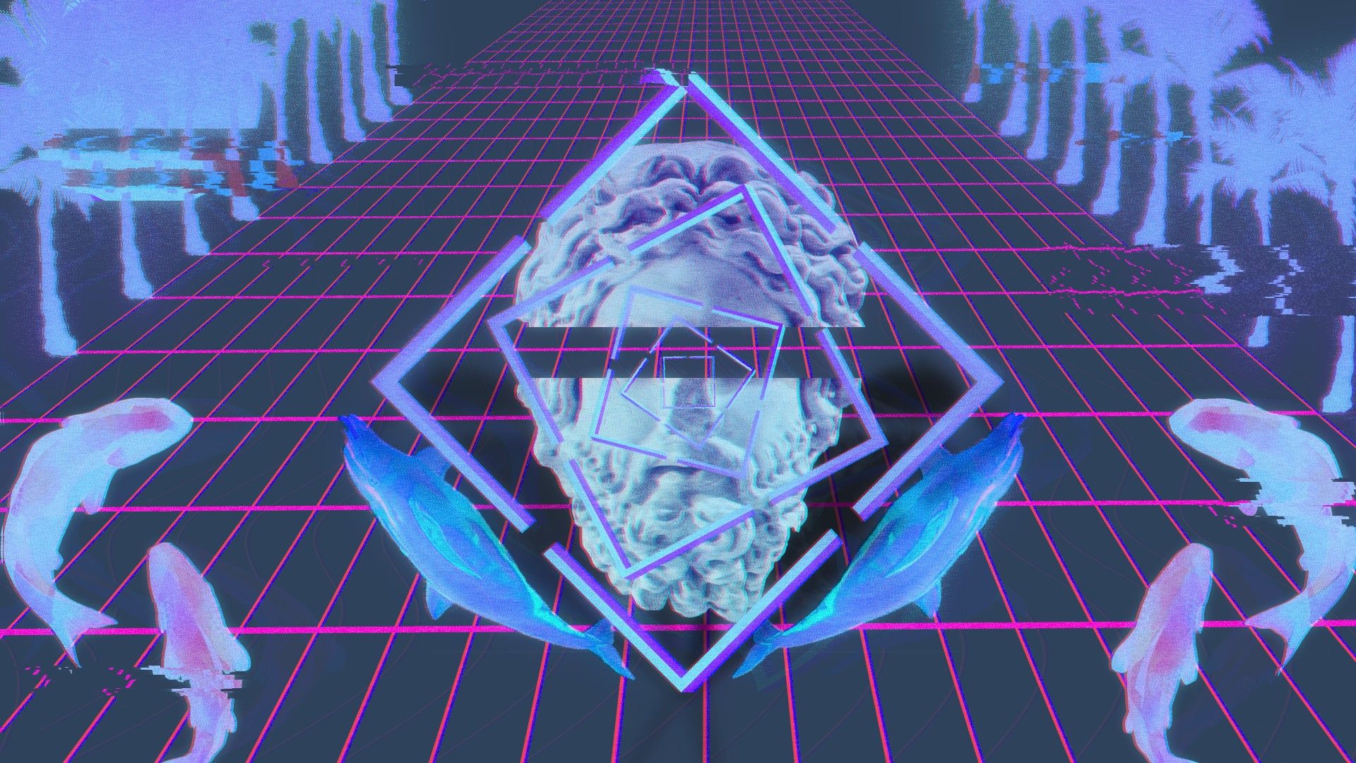 1920X1080 Vaporwave Wallpapers