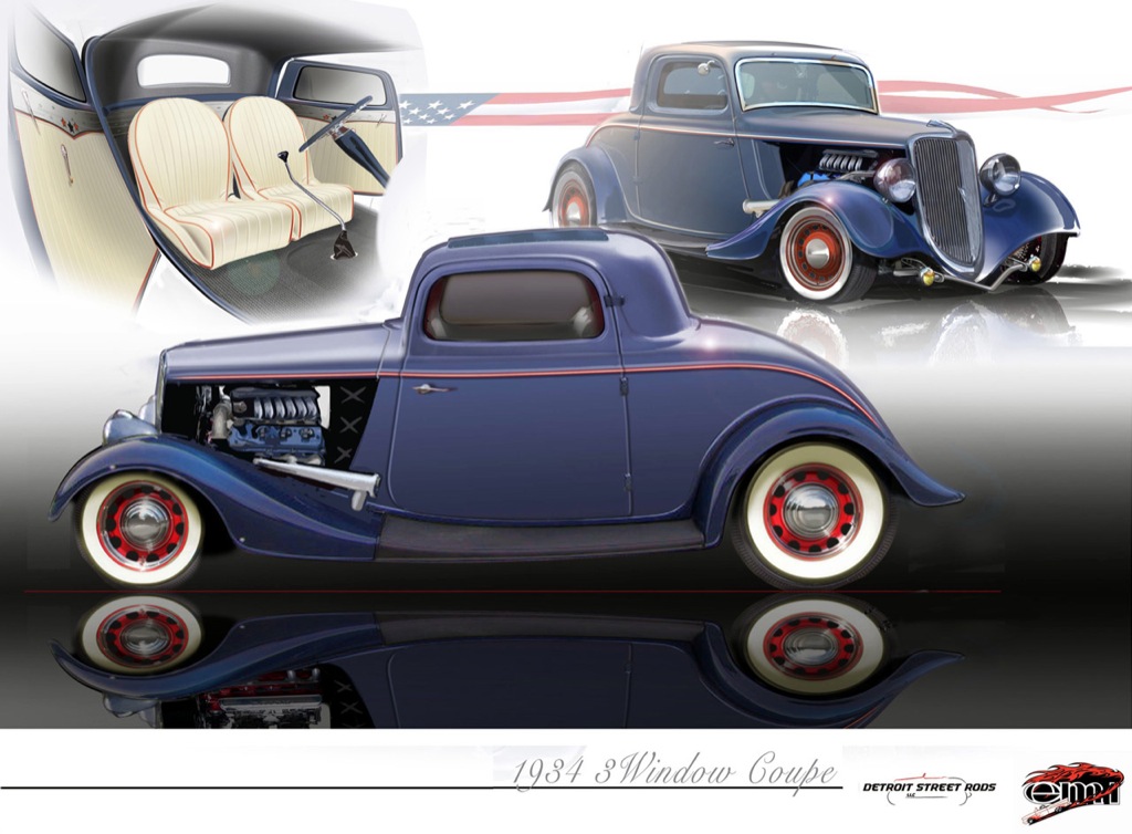 1934 Ford Coupe Wallpapers