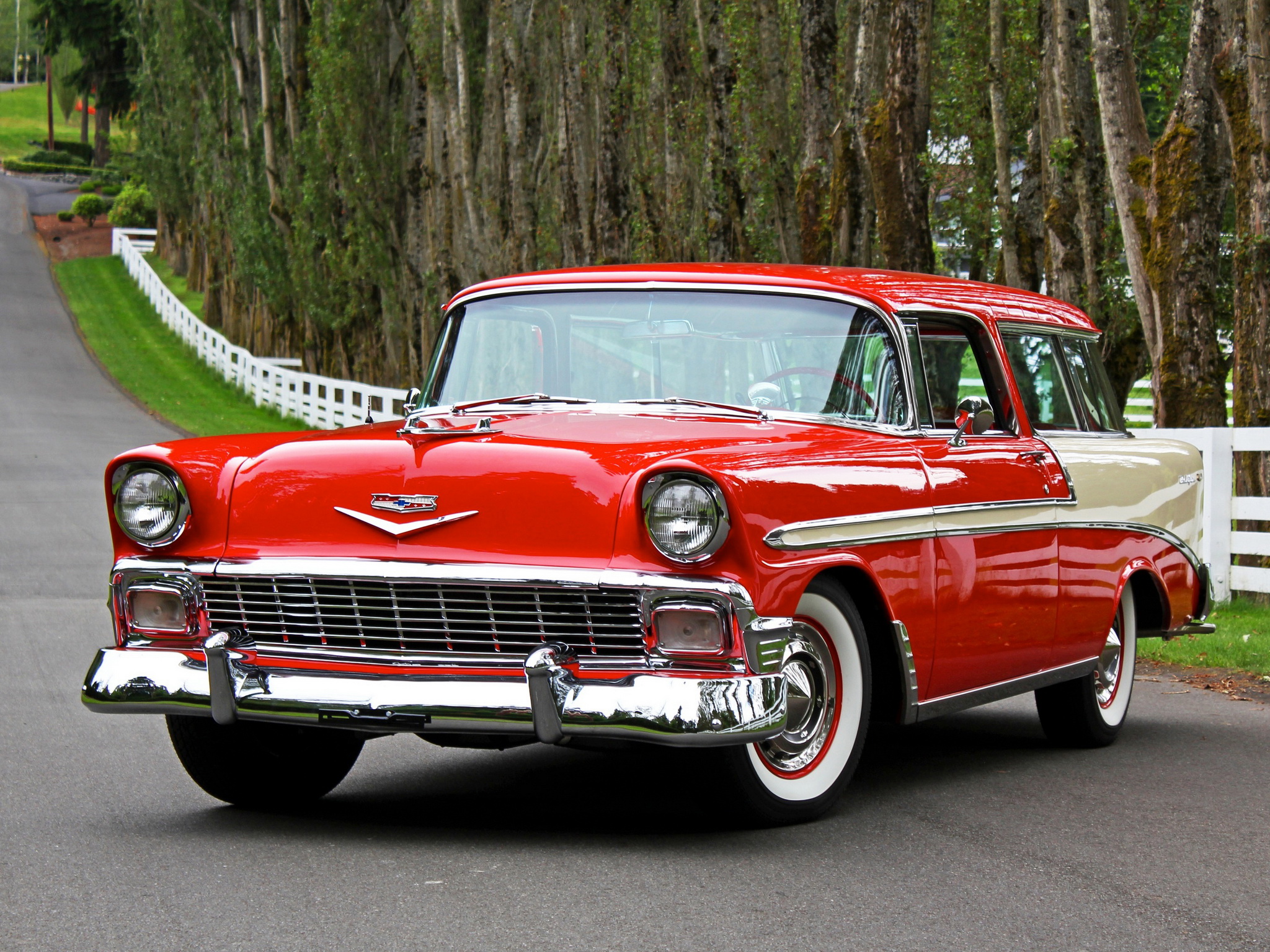 1956 Chevrolet Bel Air Wallpapers