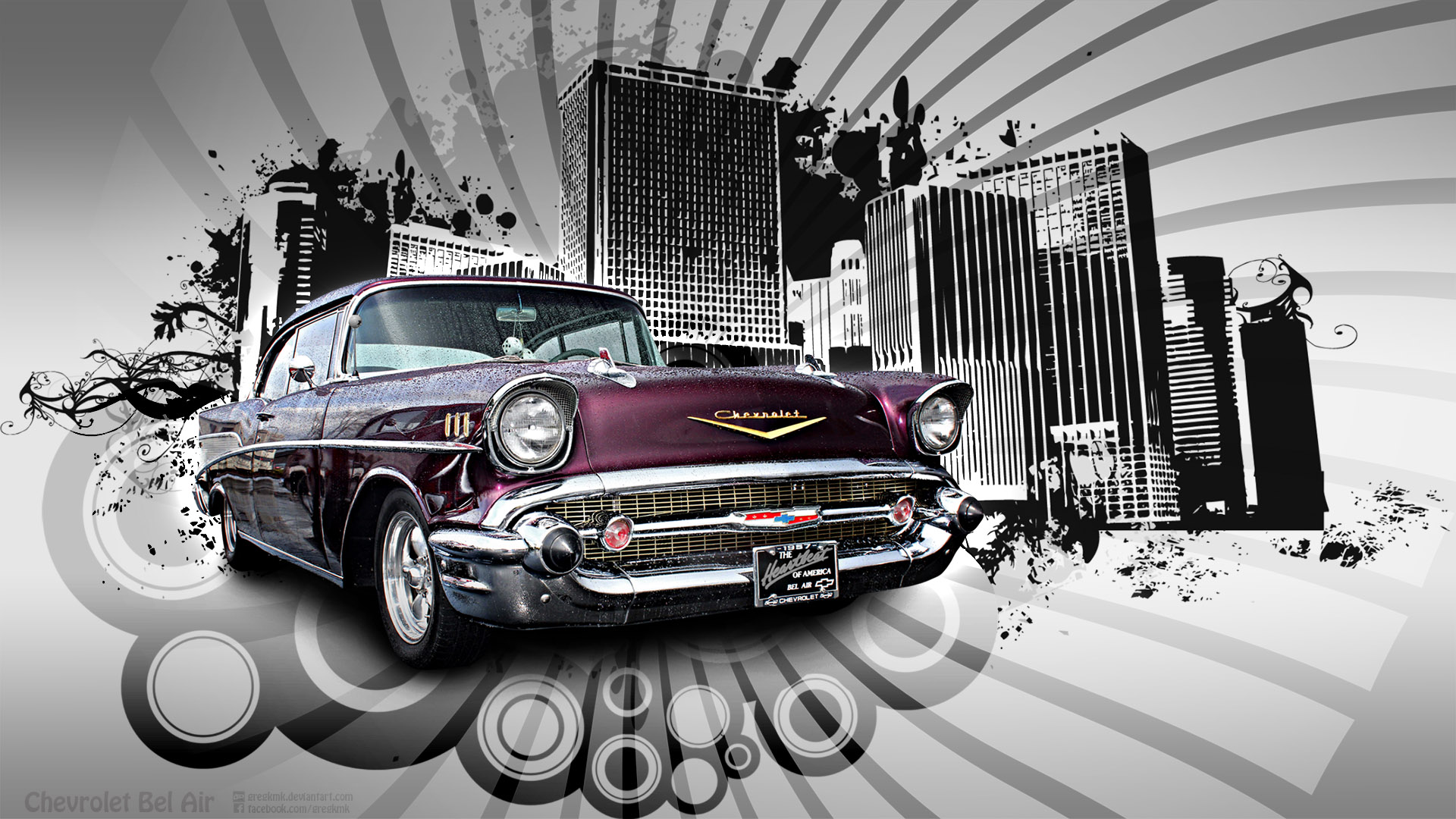 1957 Chevrolet Belair Wallpapers