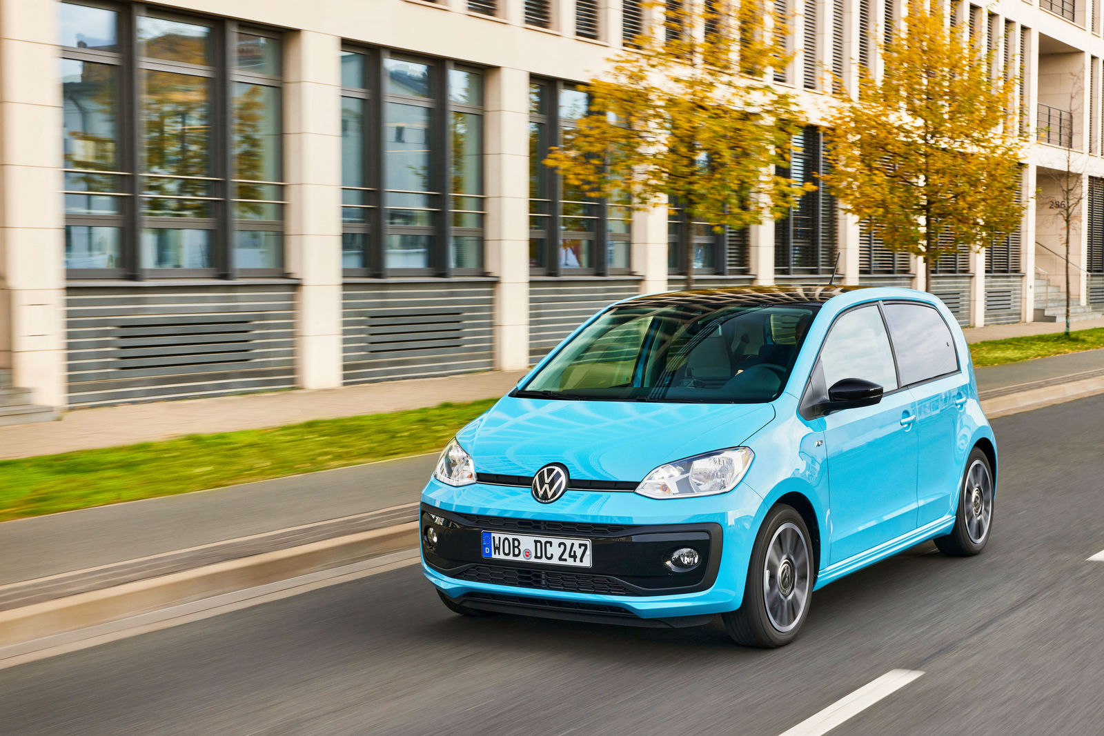 2007 Volkswagen Space Up Blue Wallpapers