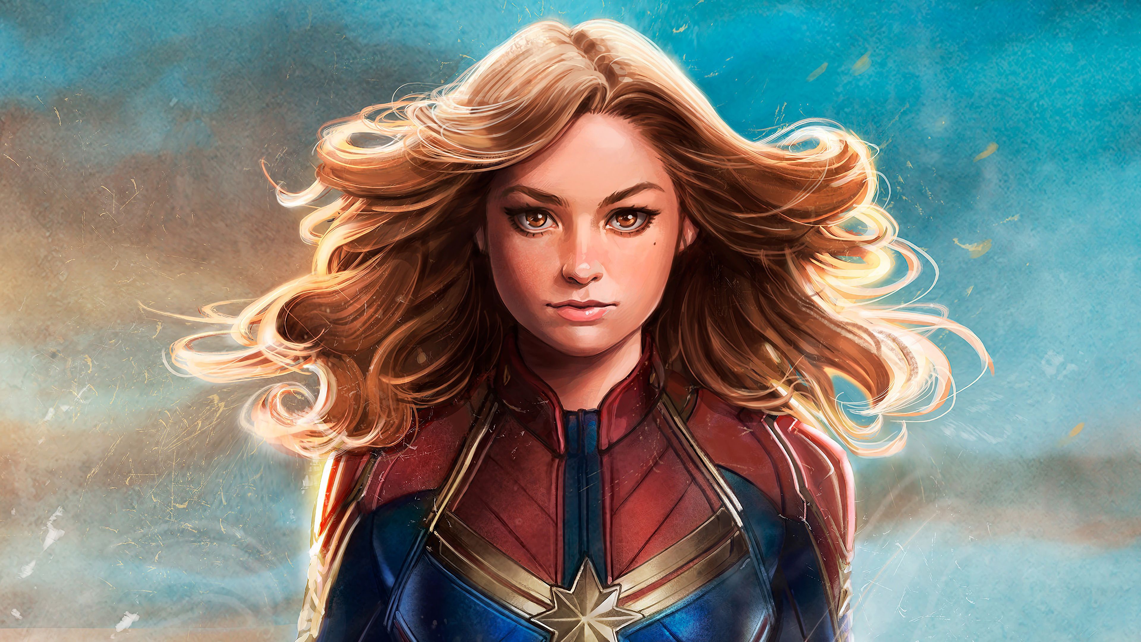 2019 Captain Marvel Artwork Wallpapers