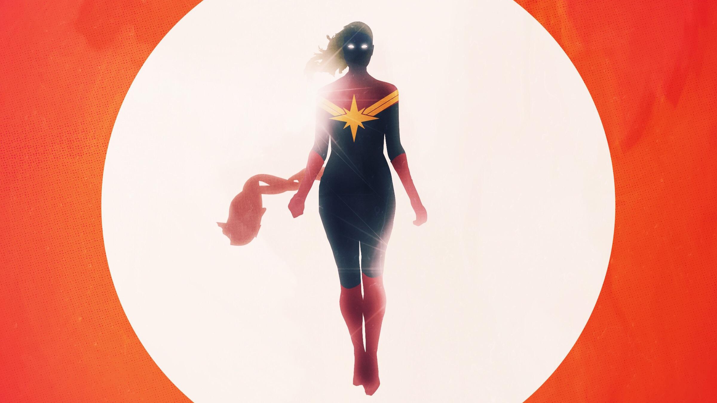 2019 Captain Marvel Artwork Wallpapers