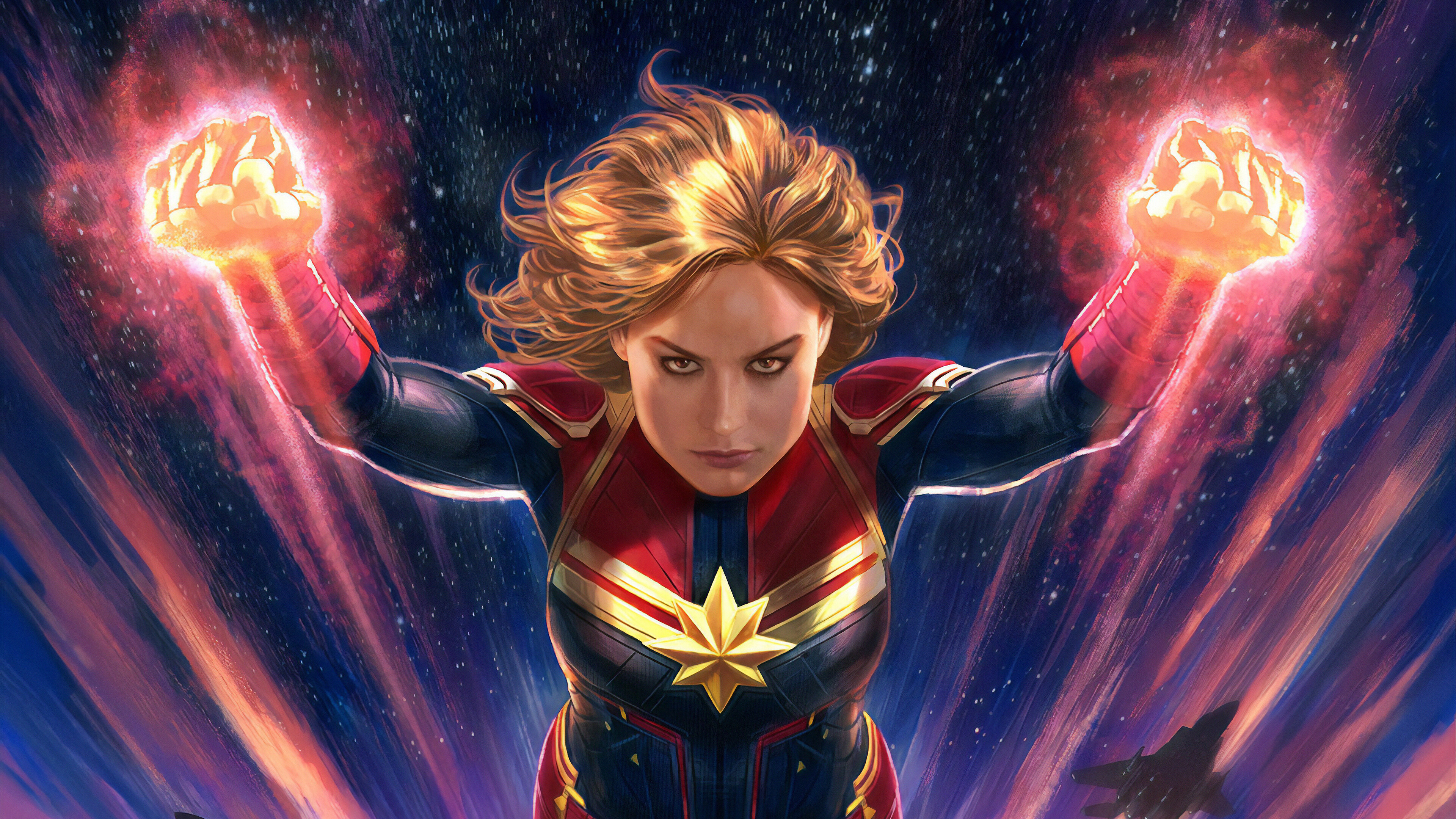 2019 Captain Marvel Artwork Wallpapers