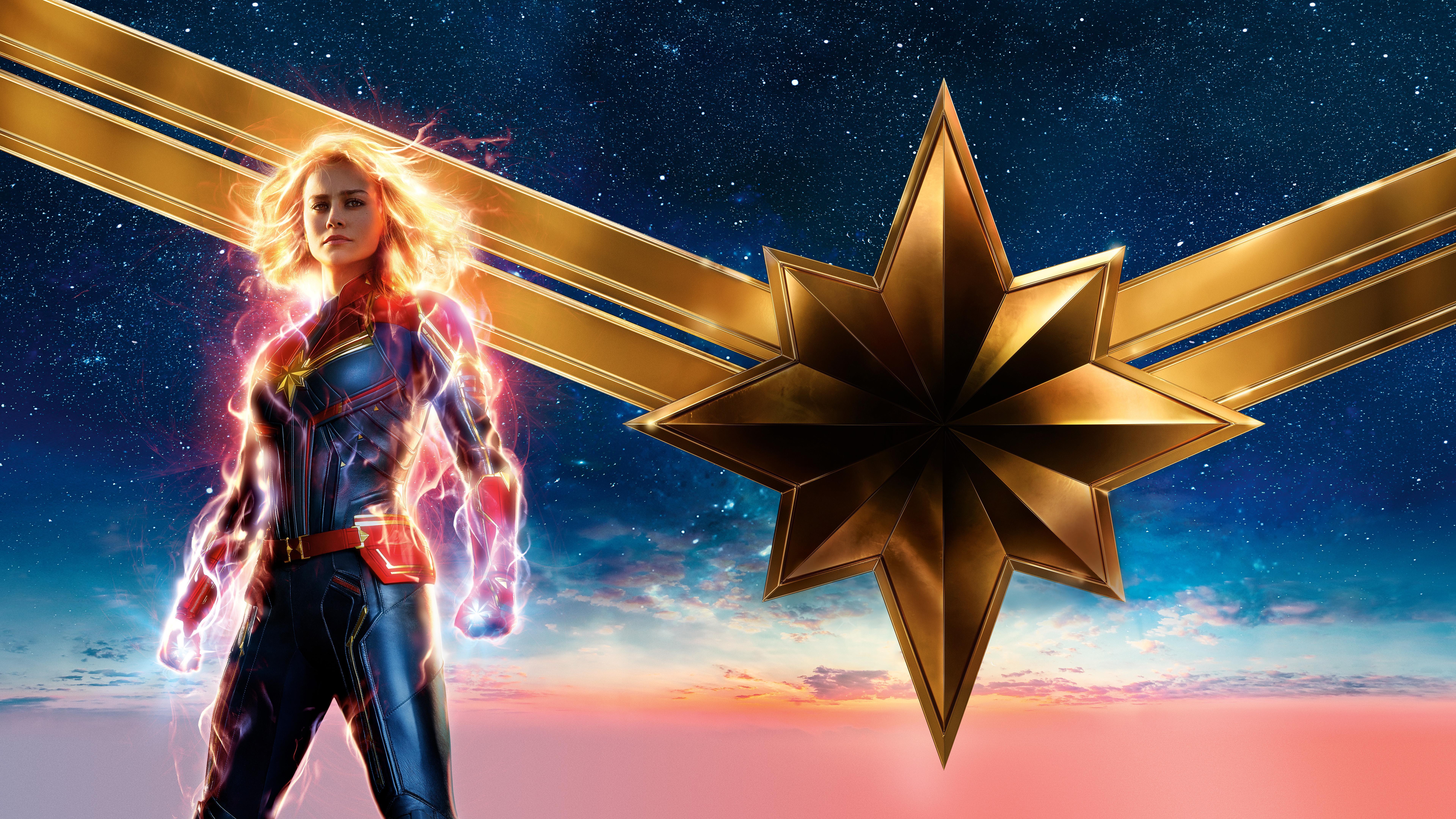 2019 Captain Marvel Artwork Wallpapers