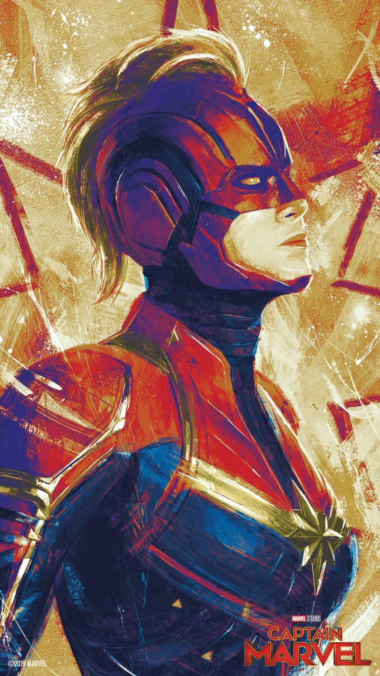 2019 Captain Marvel Artwork Wallpapers