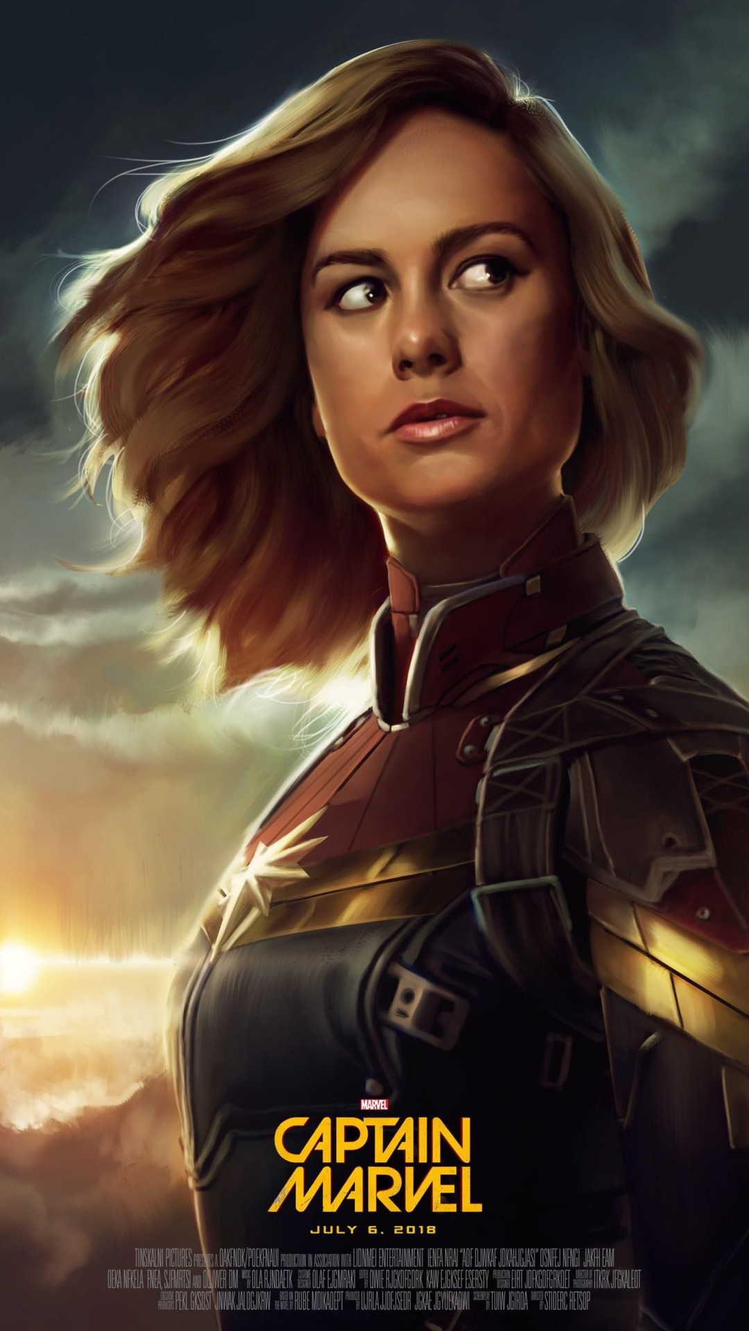 2019 Captain Marvel Artwork Wallpapers