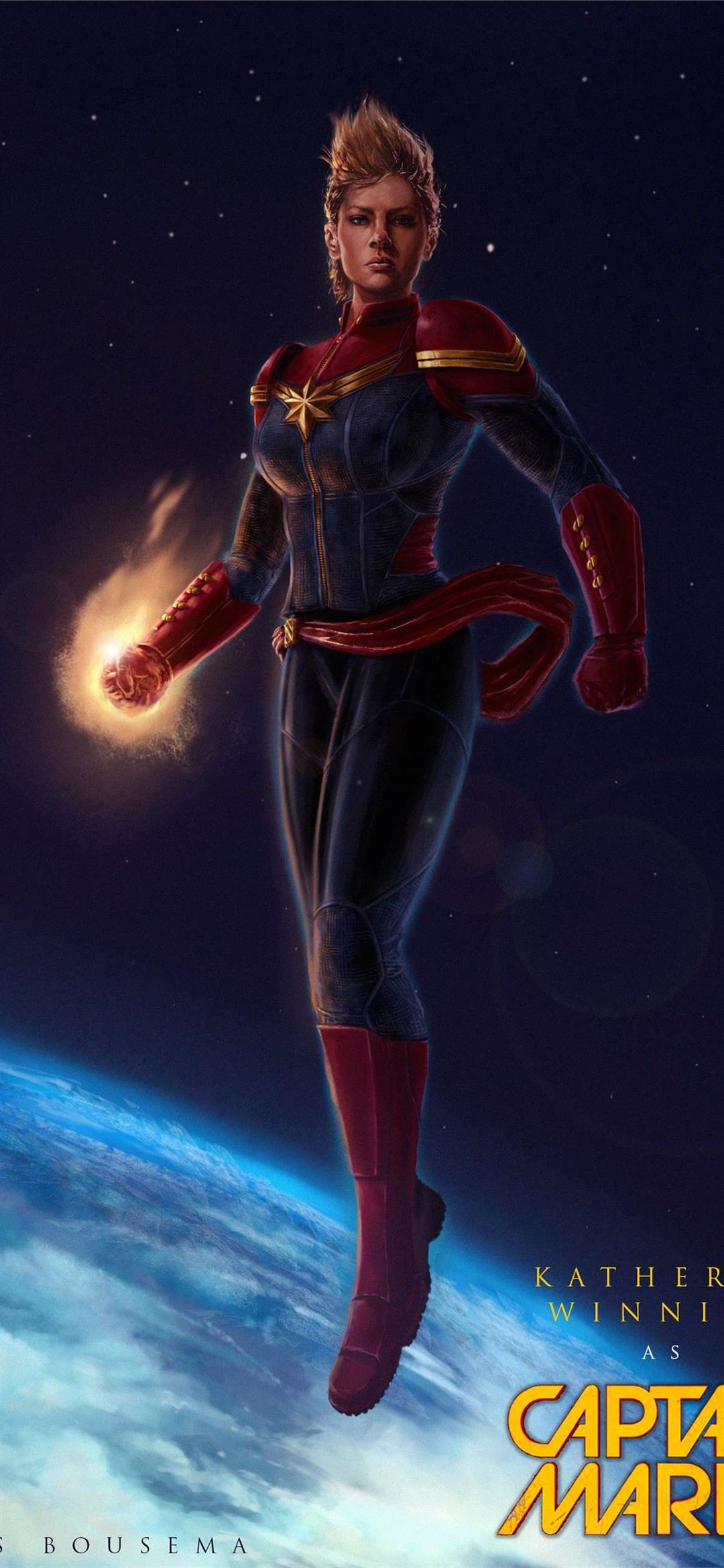 2019 New Captain Marvel Poster Wallpapers