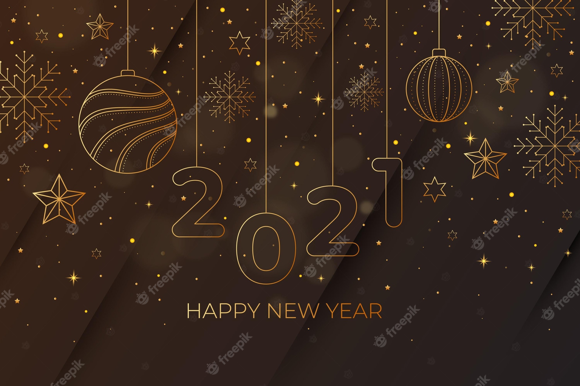 2021 New Year Wallpapers