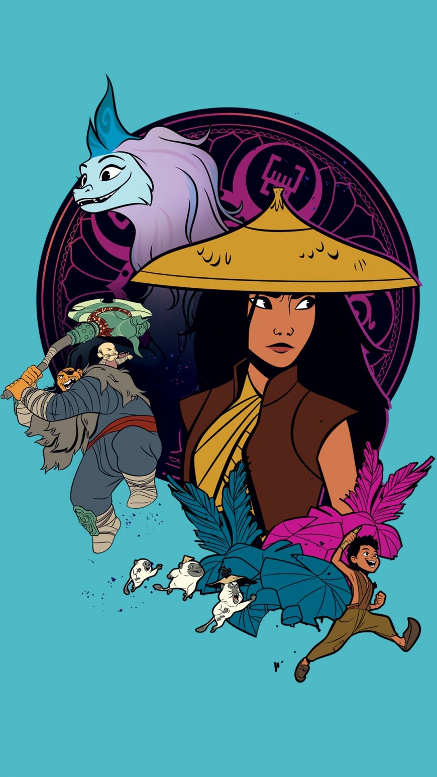 2021 Raya And The Last Dragon Poster Wallpapers