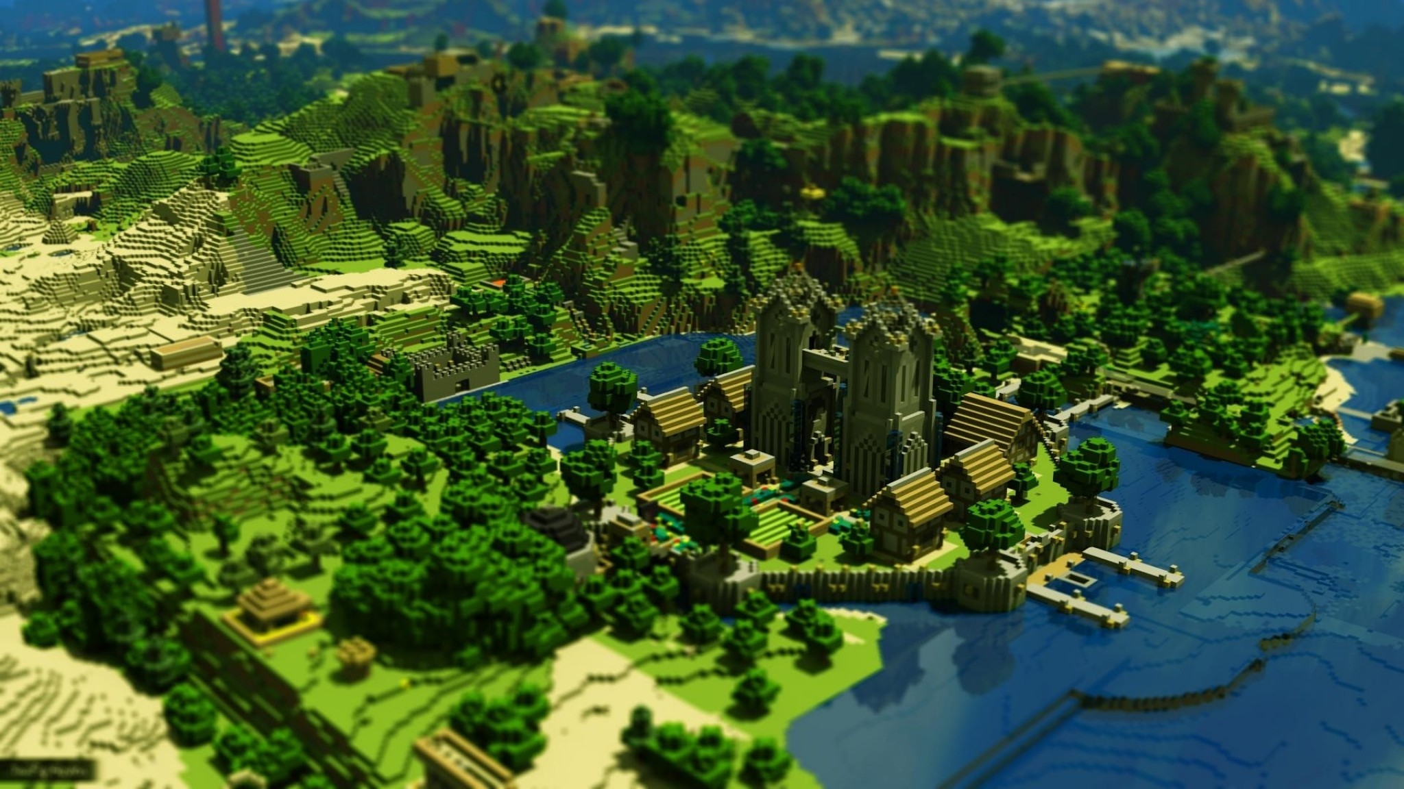 2048X1152 Minecraft Wallpapers