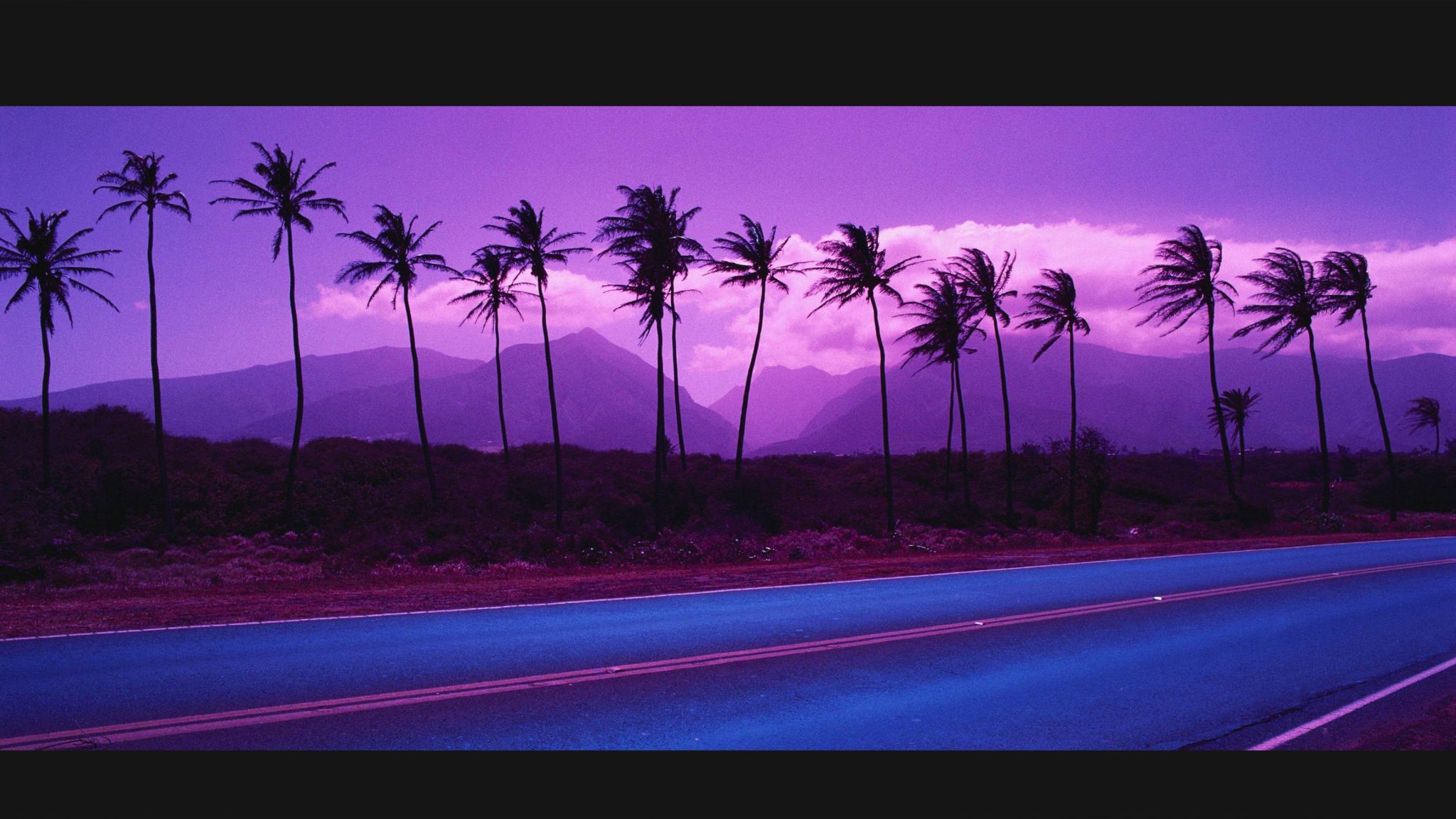 2048X1152 Purple Aesthetic Wallpapers