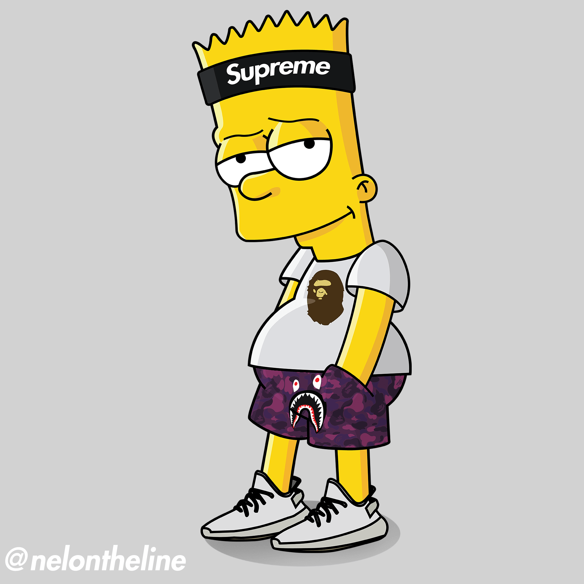 2480X520 Supreme Bart Wallpapers