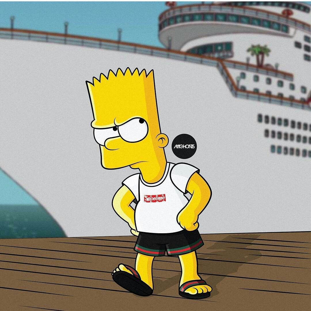 2480X520 Supreme Bart Wallpapers