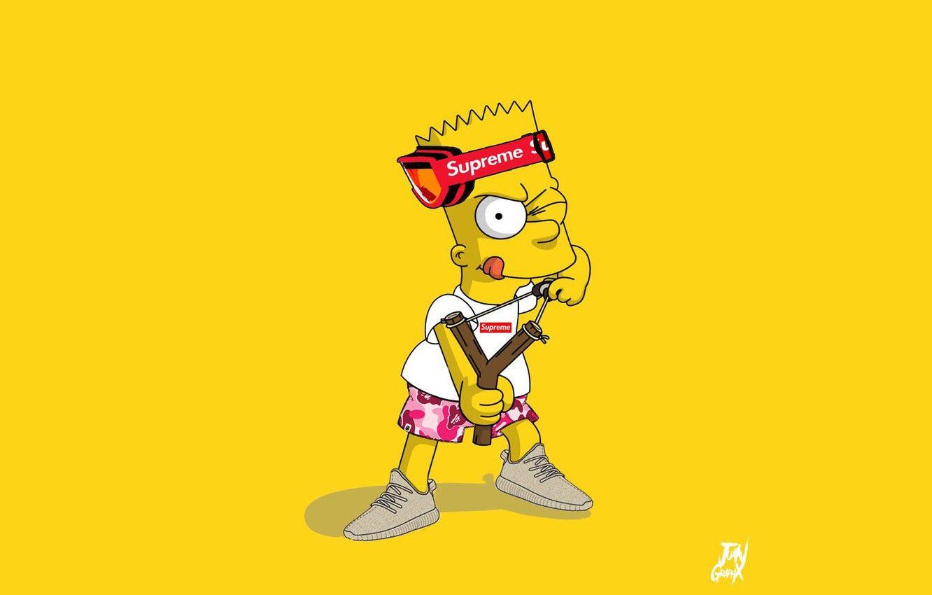 2480X520 Supreme Bart Wallpapers