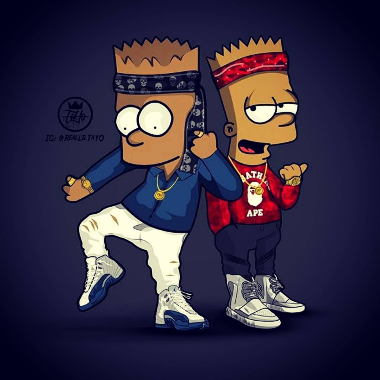 2480X520 Supreme Bart Wallpapers