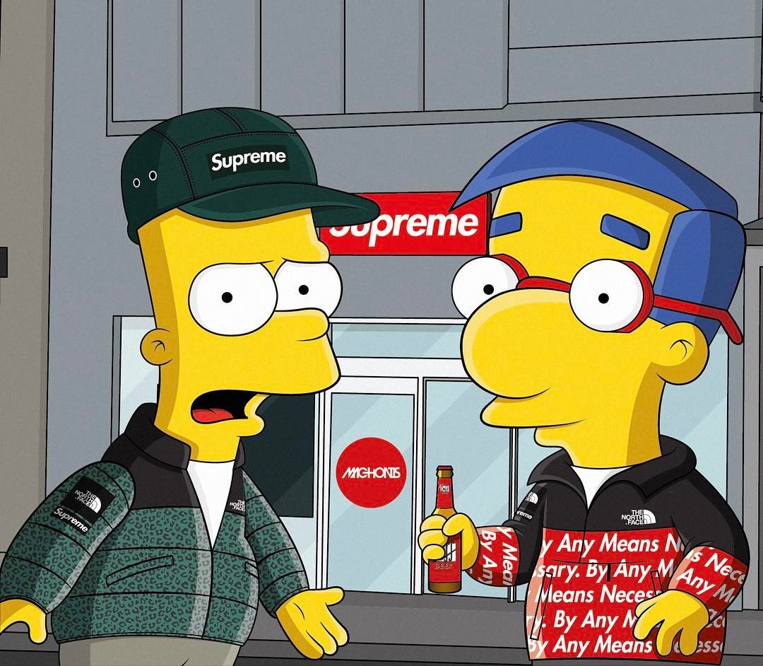 2480X520 Supreme Bart Wallpapers