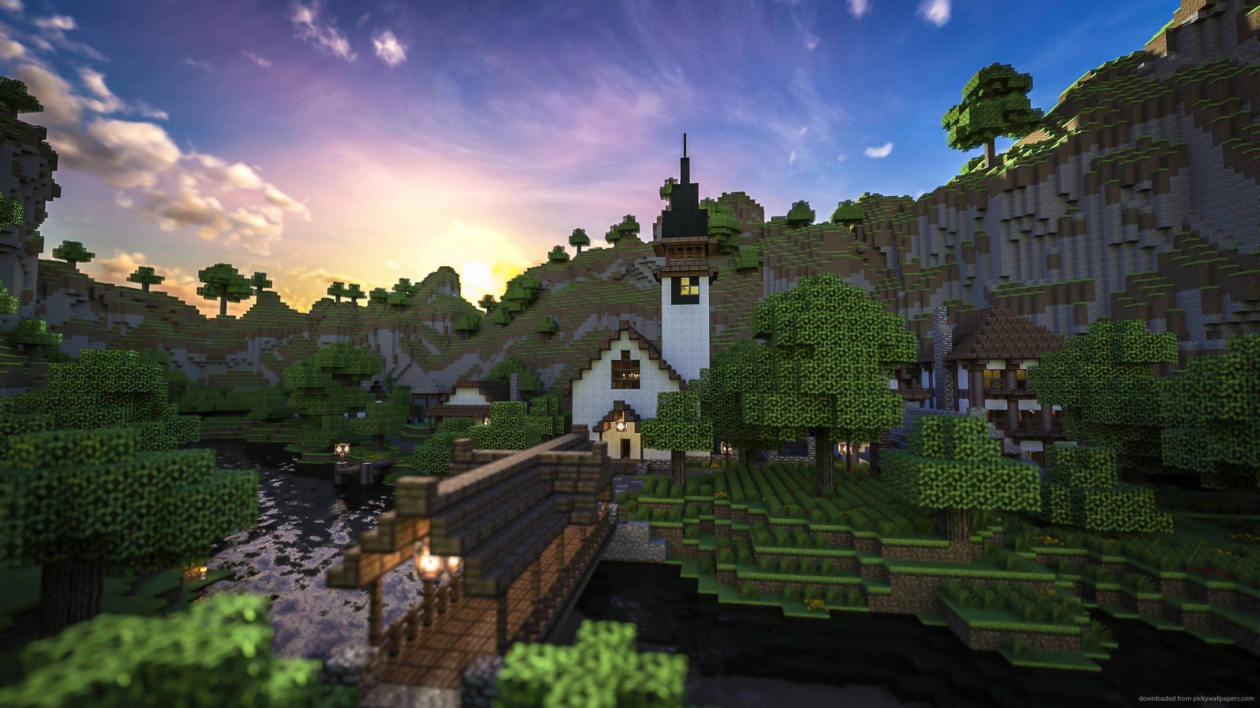 2560 X 1440 Minecraft Wallpapers