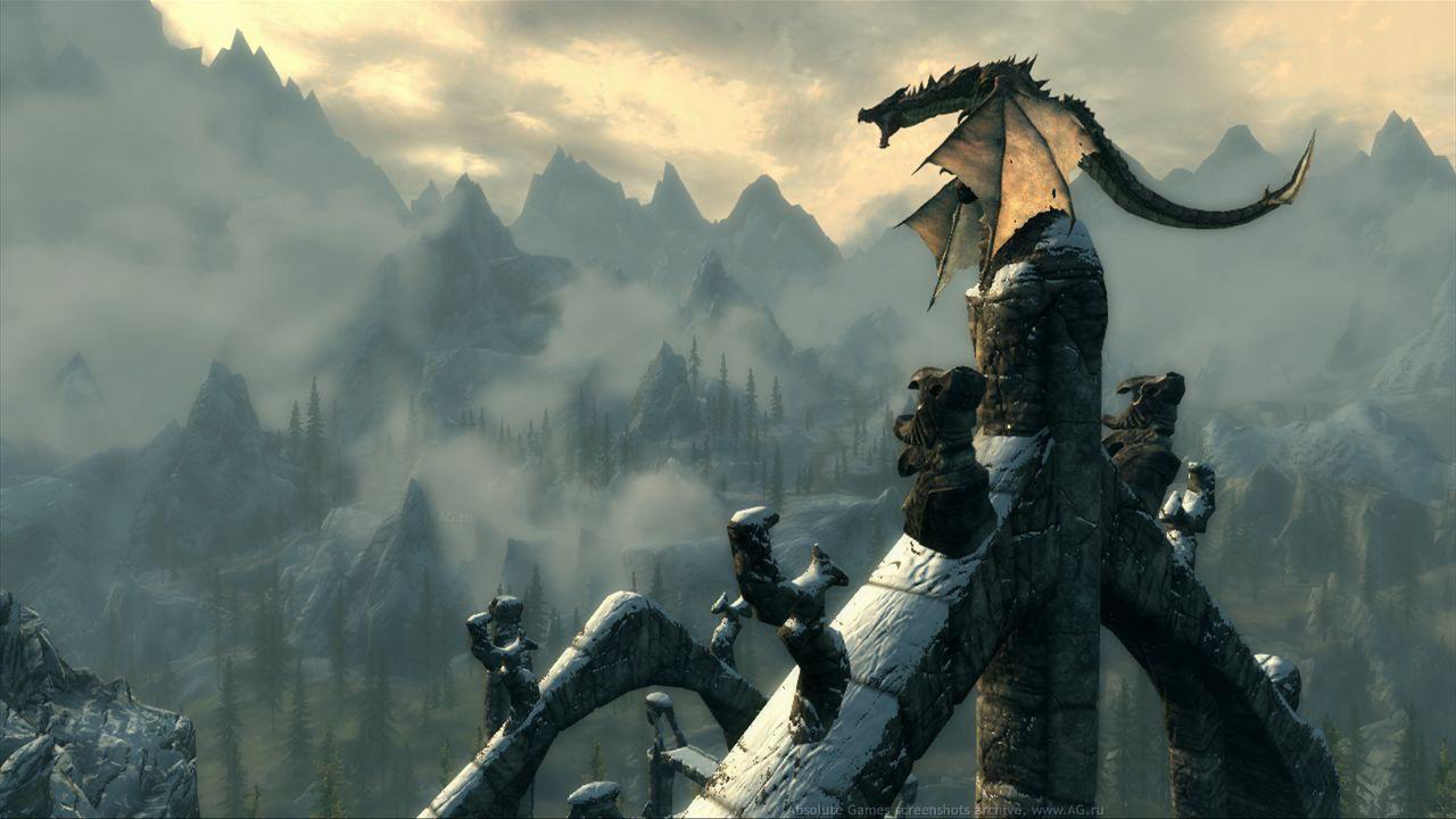 2560 X 1440 Skyrim Wallpapers