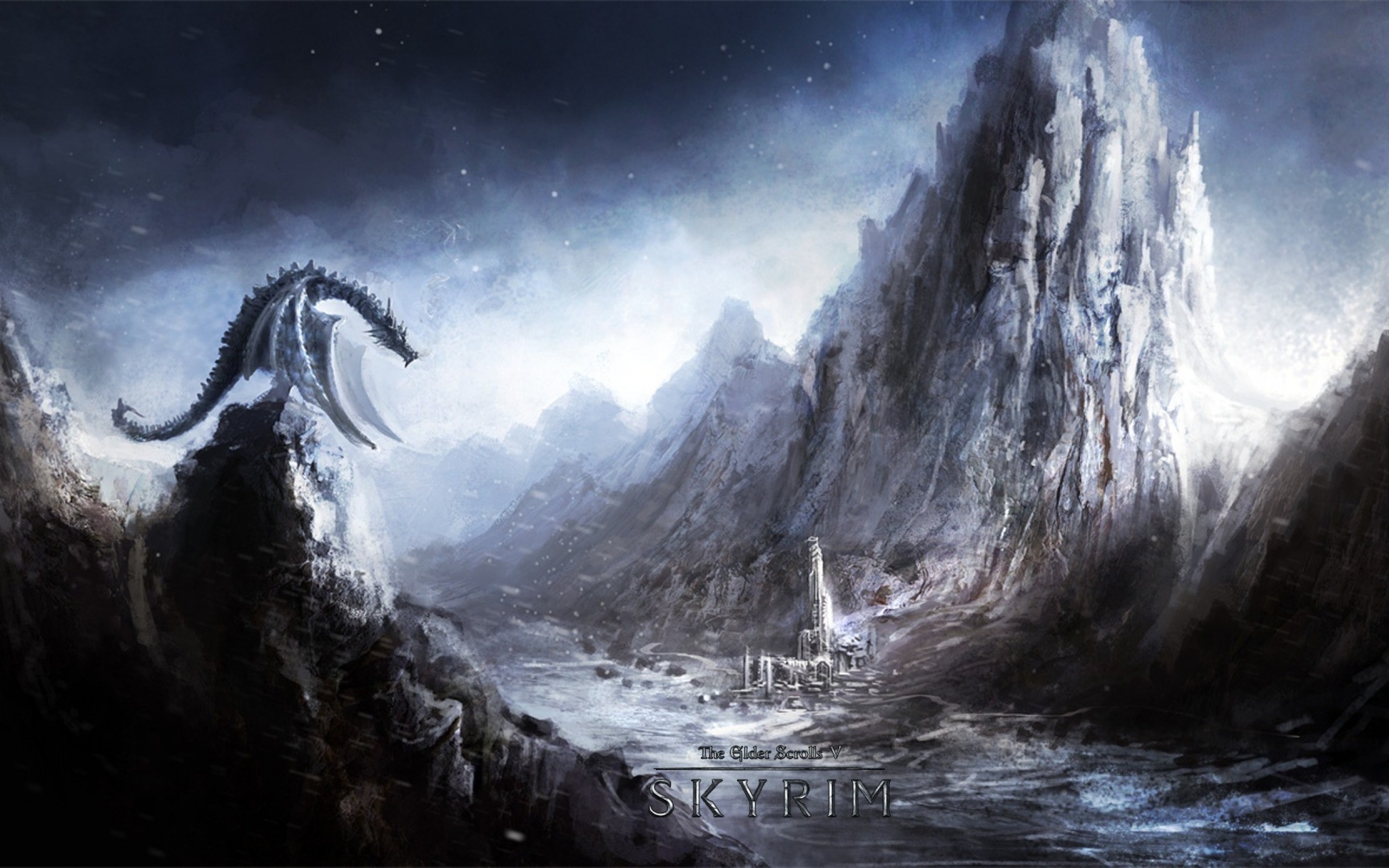 2560 X 1440 Skyrim Wallpapers