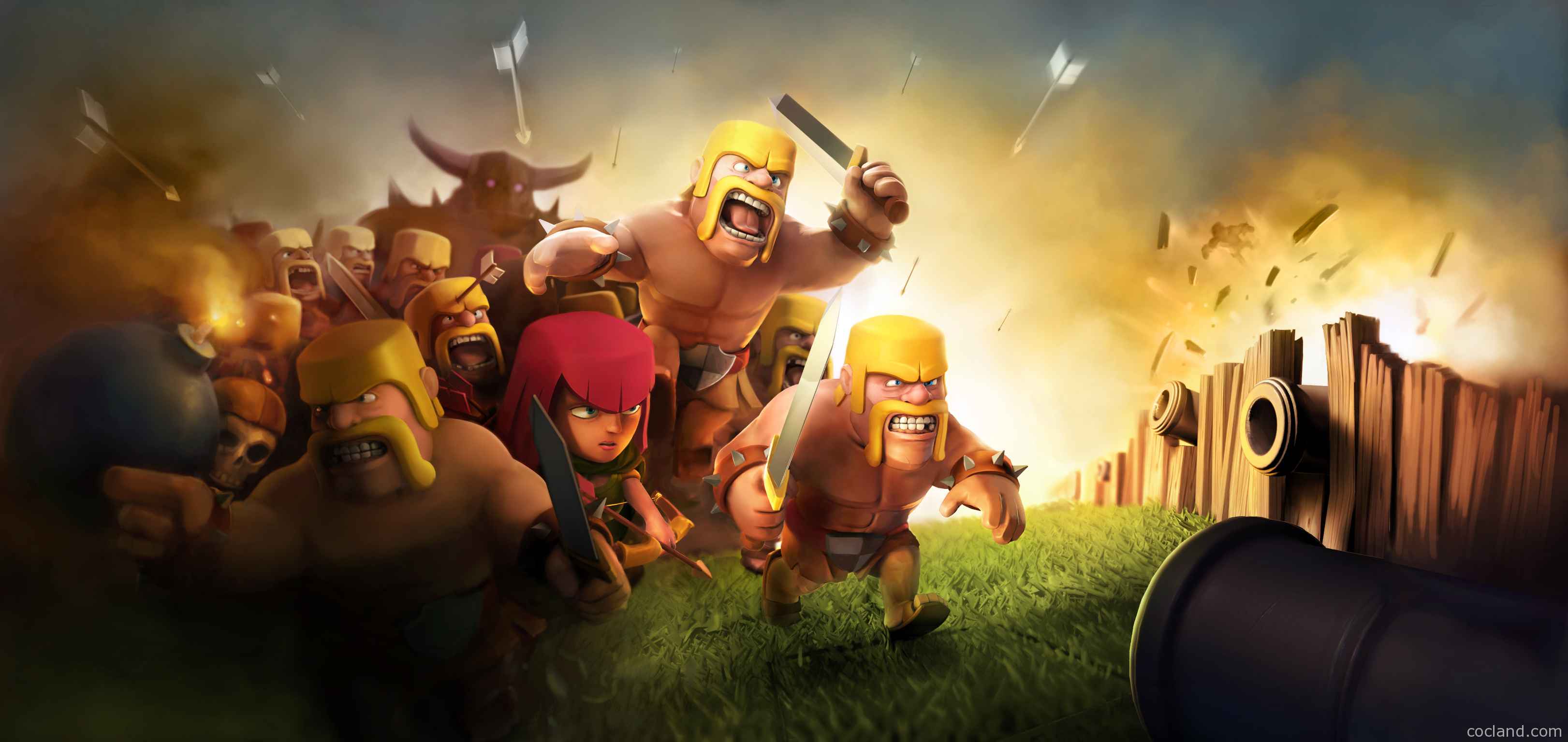 2560X1440 Clash Of Clans Wallpapers