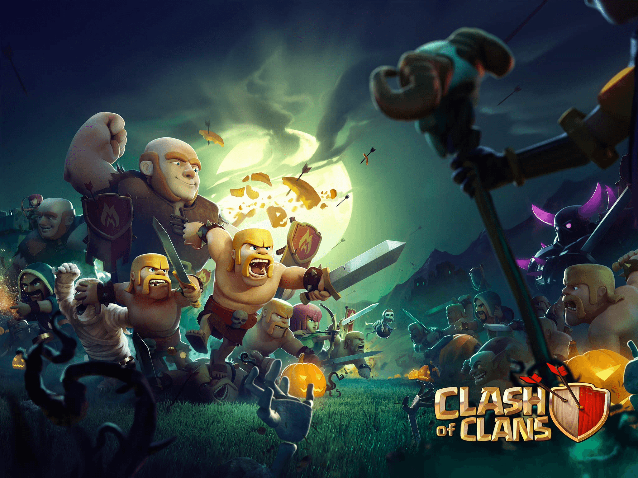 2560X1440 Clash Of Clans Wallpapers