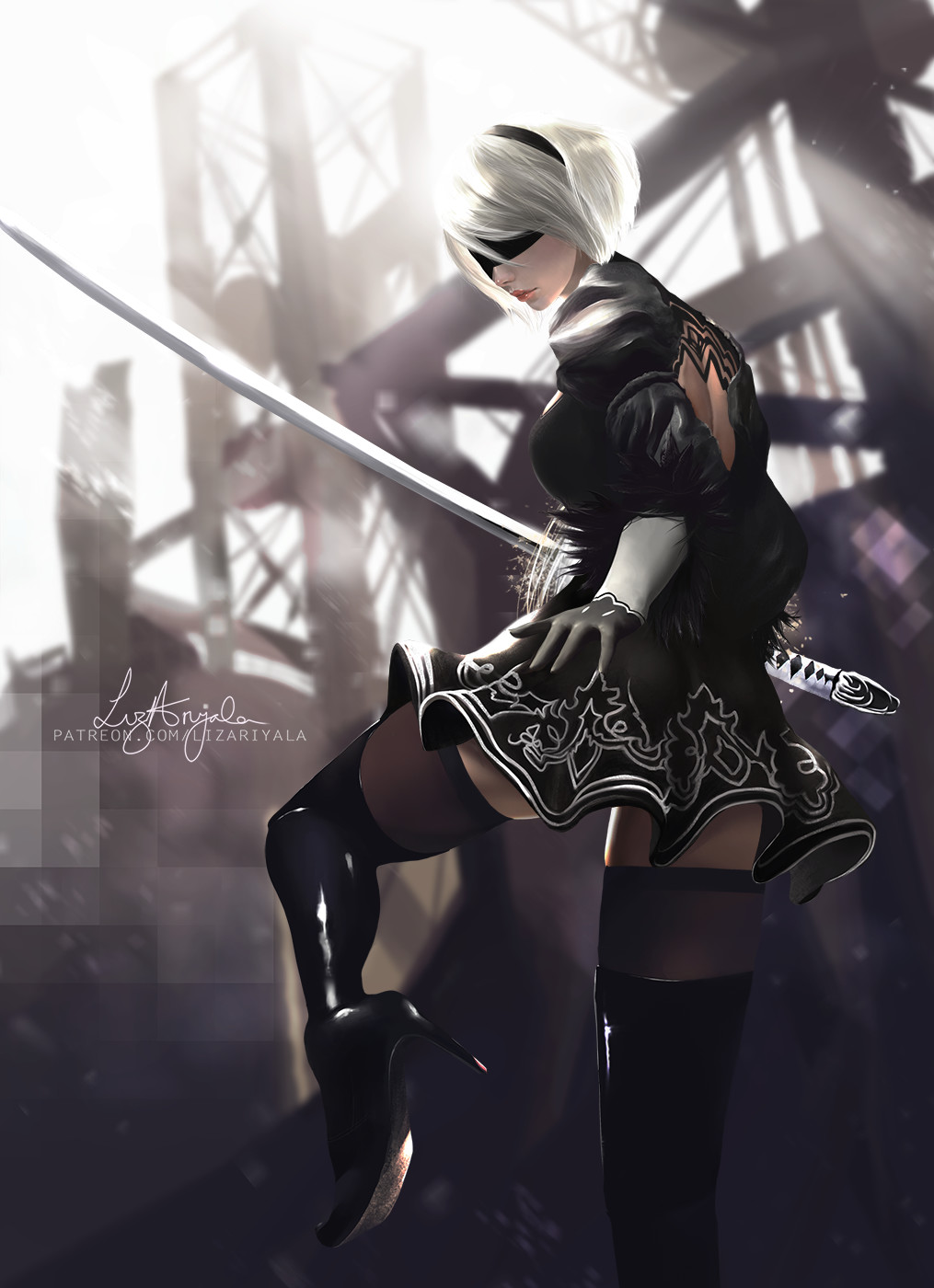 2B Nier Automata Wallpapers