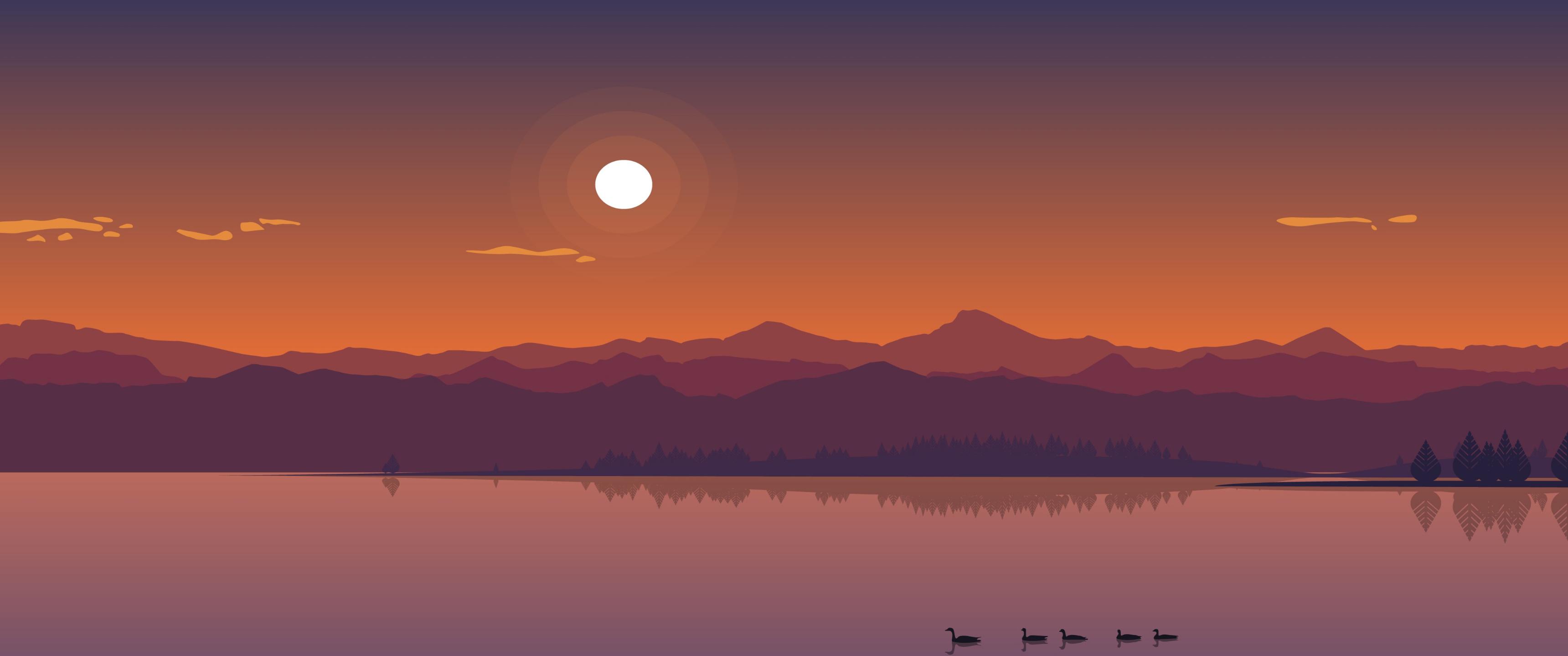 3440X1440 Minimalist Wallpapers