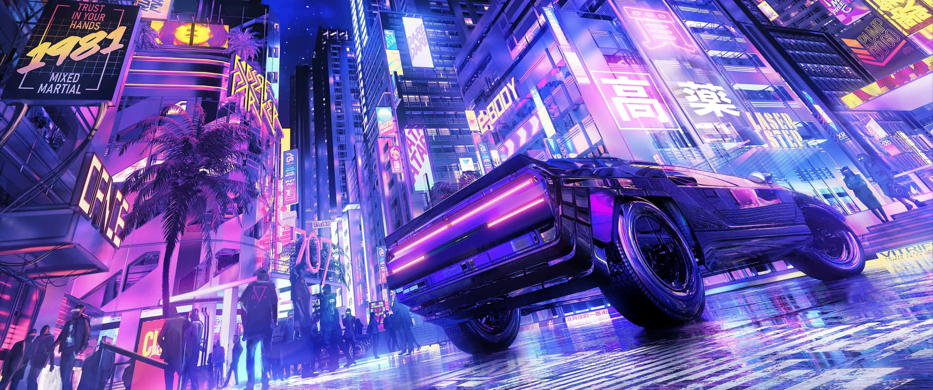 3440X1440 Neon Wallpapers