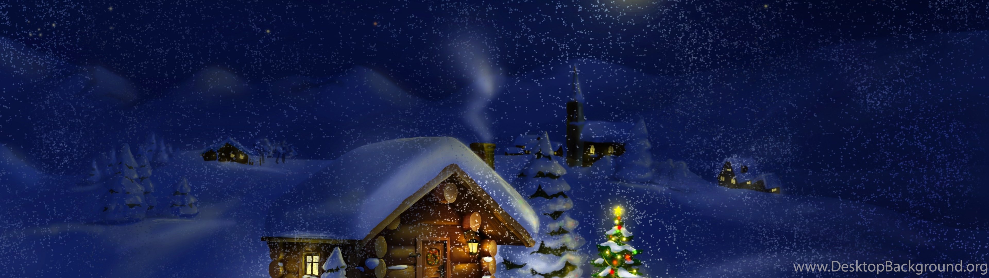 3840X1080 Christmas Wallpapers