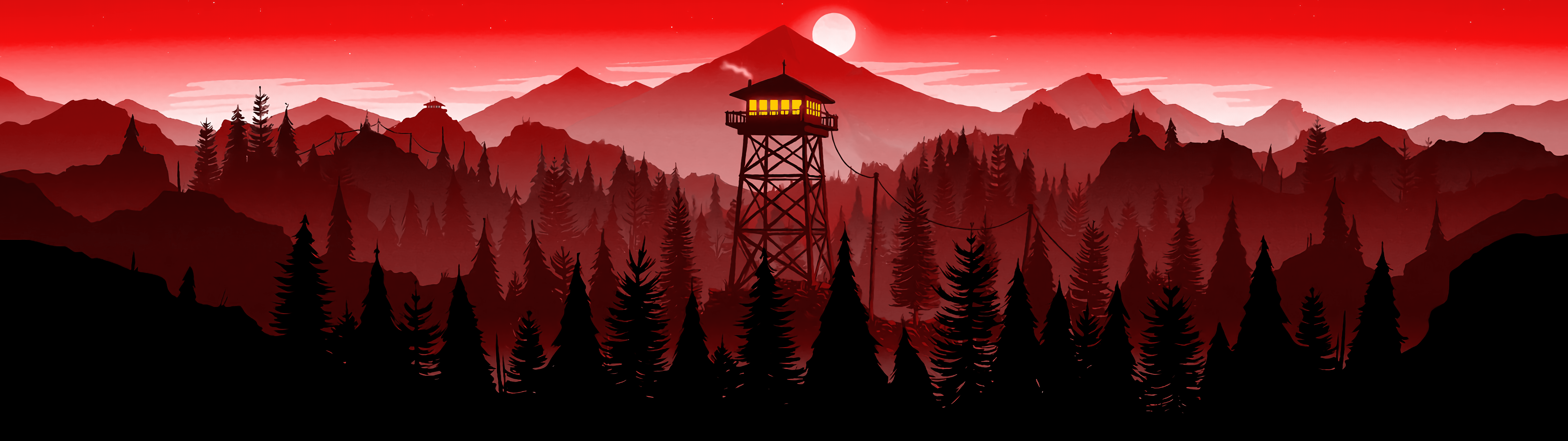 3840X1080 Firewatch Wallpapers