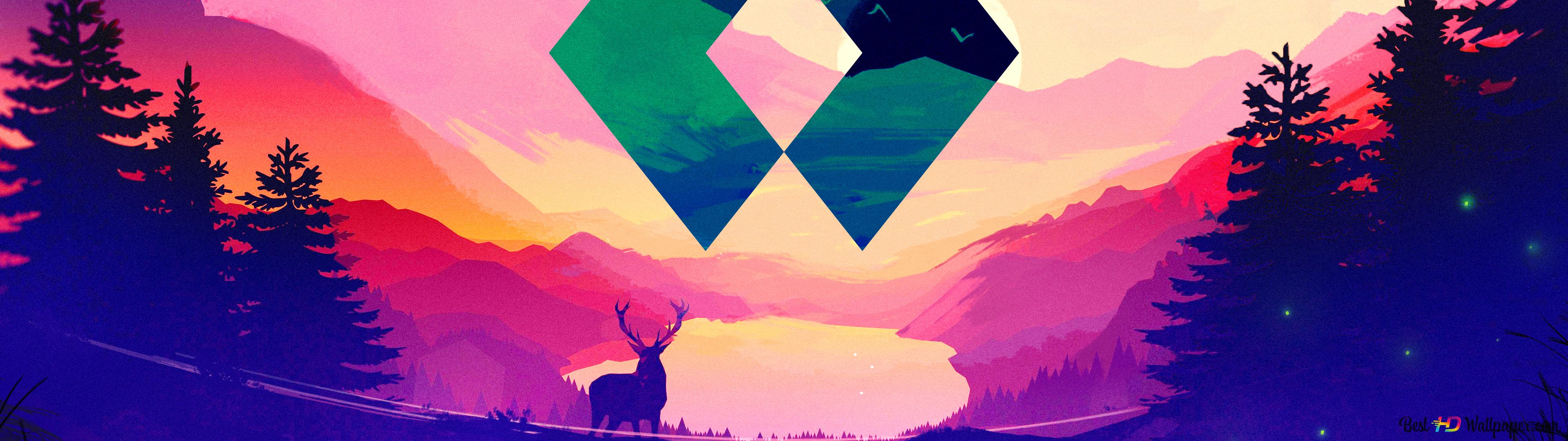 3840X1080 Firewatch Wallpapers