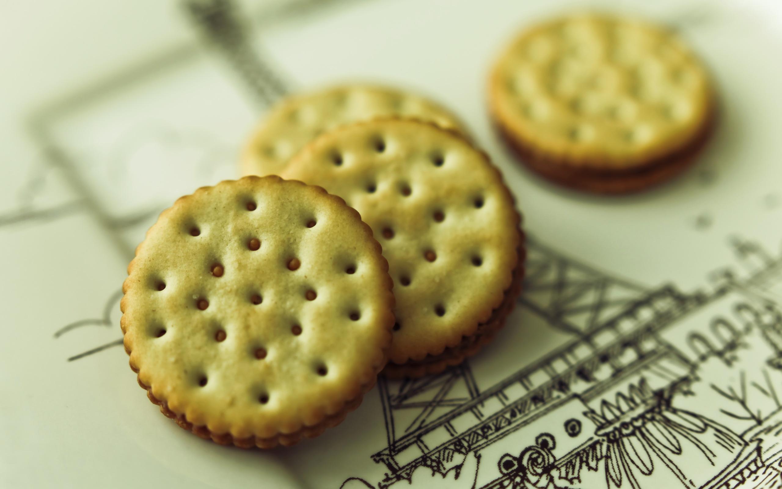 3D Abstract Biscuits Wallpapers
