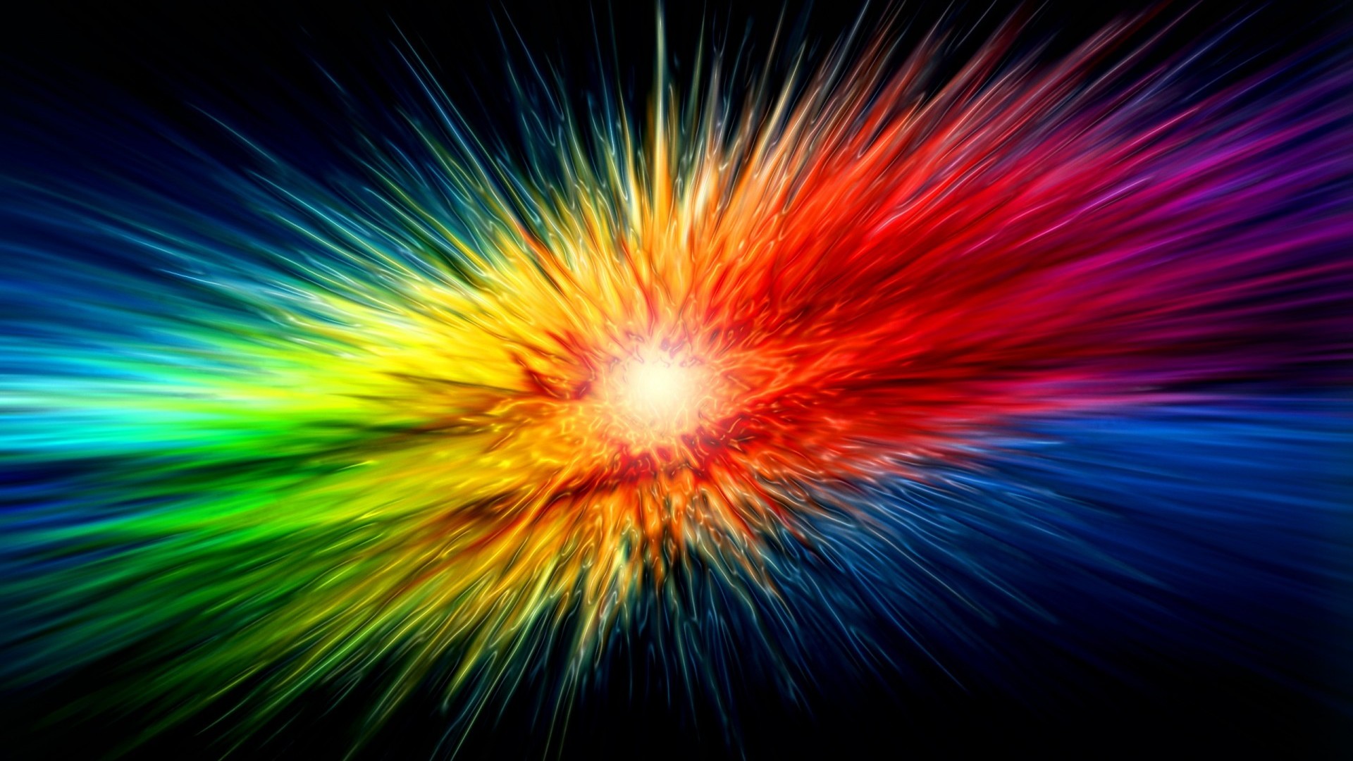 3D Abstract Explosion Wallpapers