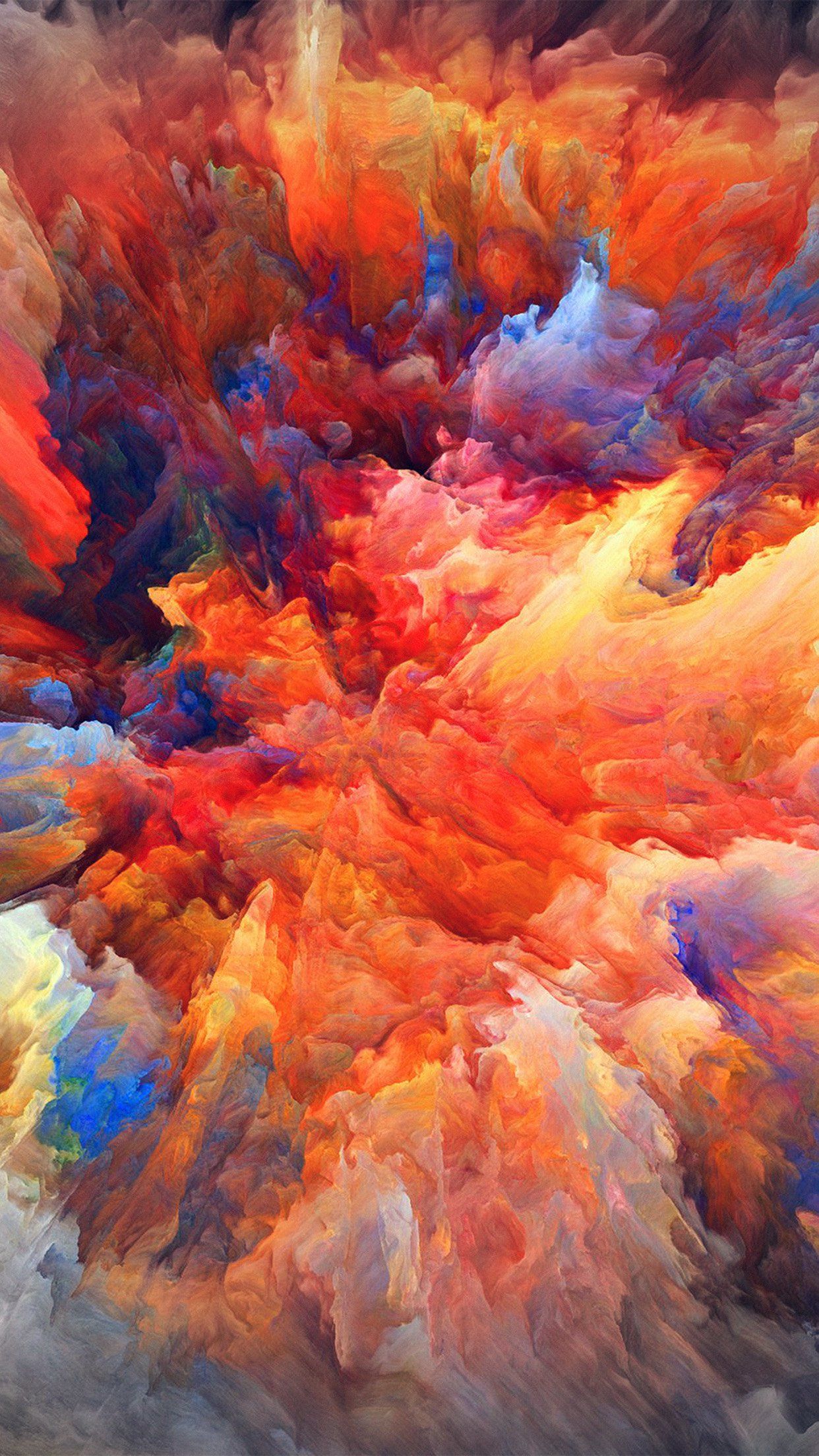 3D Abstract Explosion Wallpapers